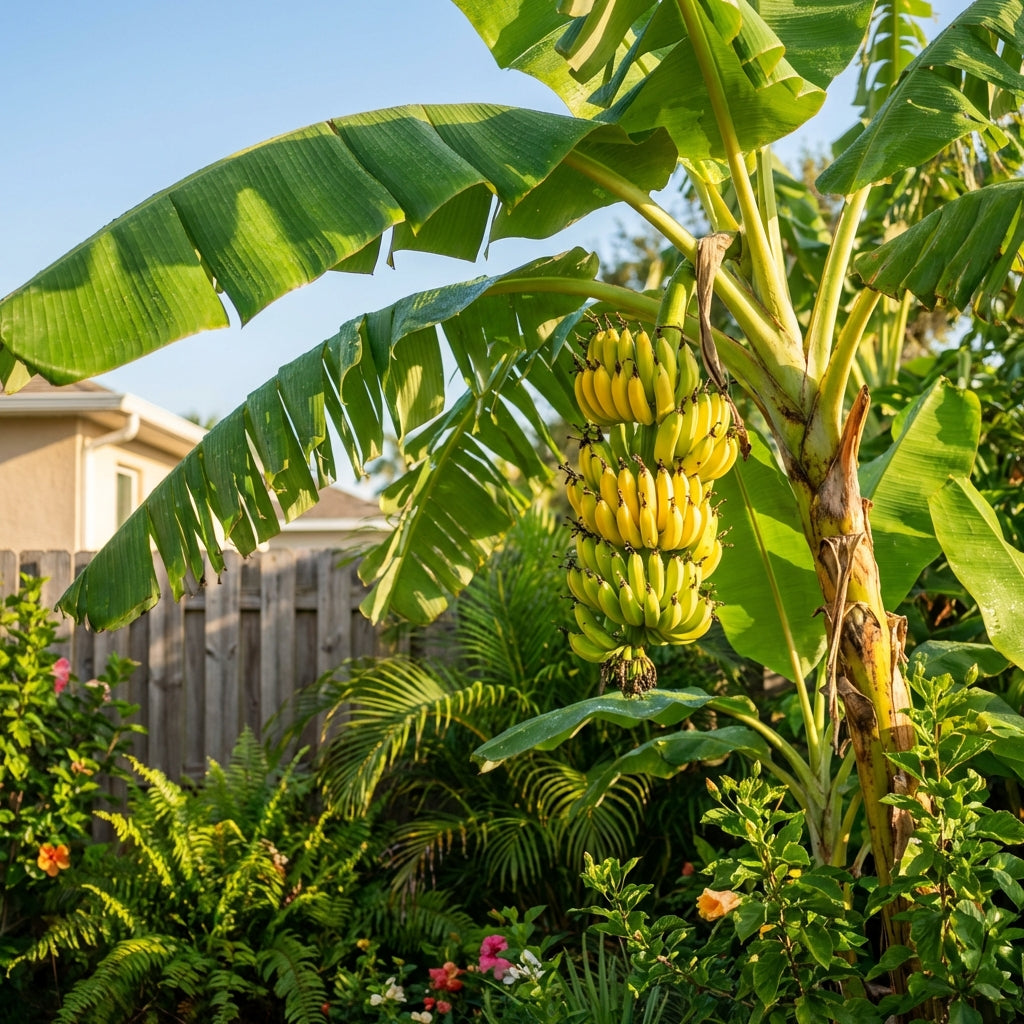 Ice Cream Banana Tree - Musa 'Blue Java' x 'Namwah'