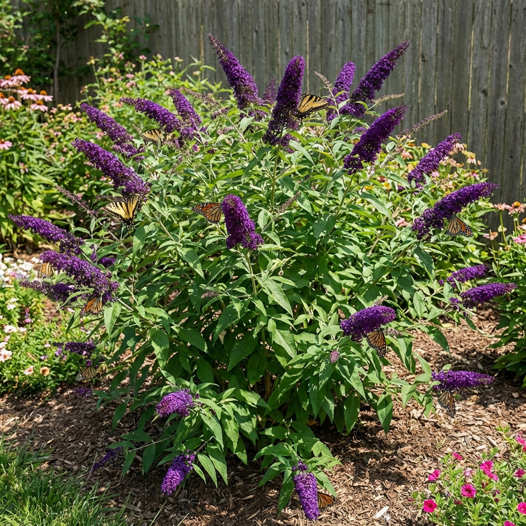 Black Knight Butterfly Bush - Buddleia 'Black Knight'