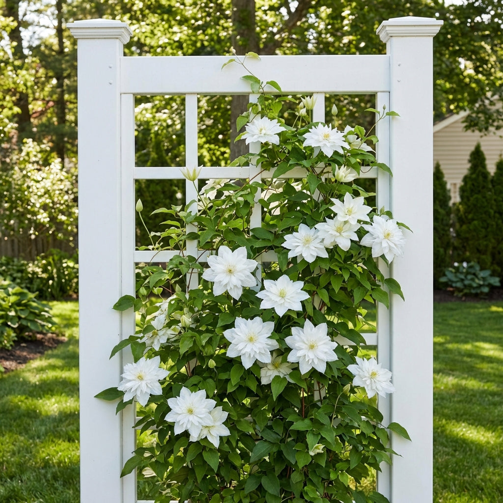 Duchess of Edinburgh Clematis - Clematis 'Duchess of Edinburgh'