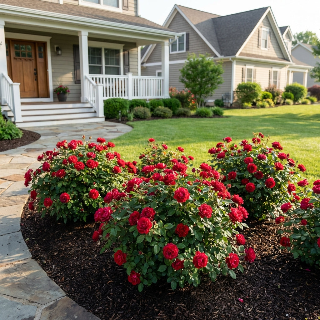 Double Knock Out? Rose Shrub - Rosa 'Radtko'