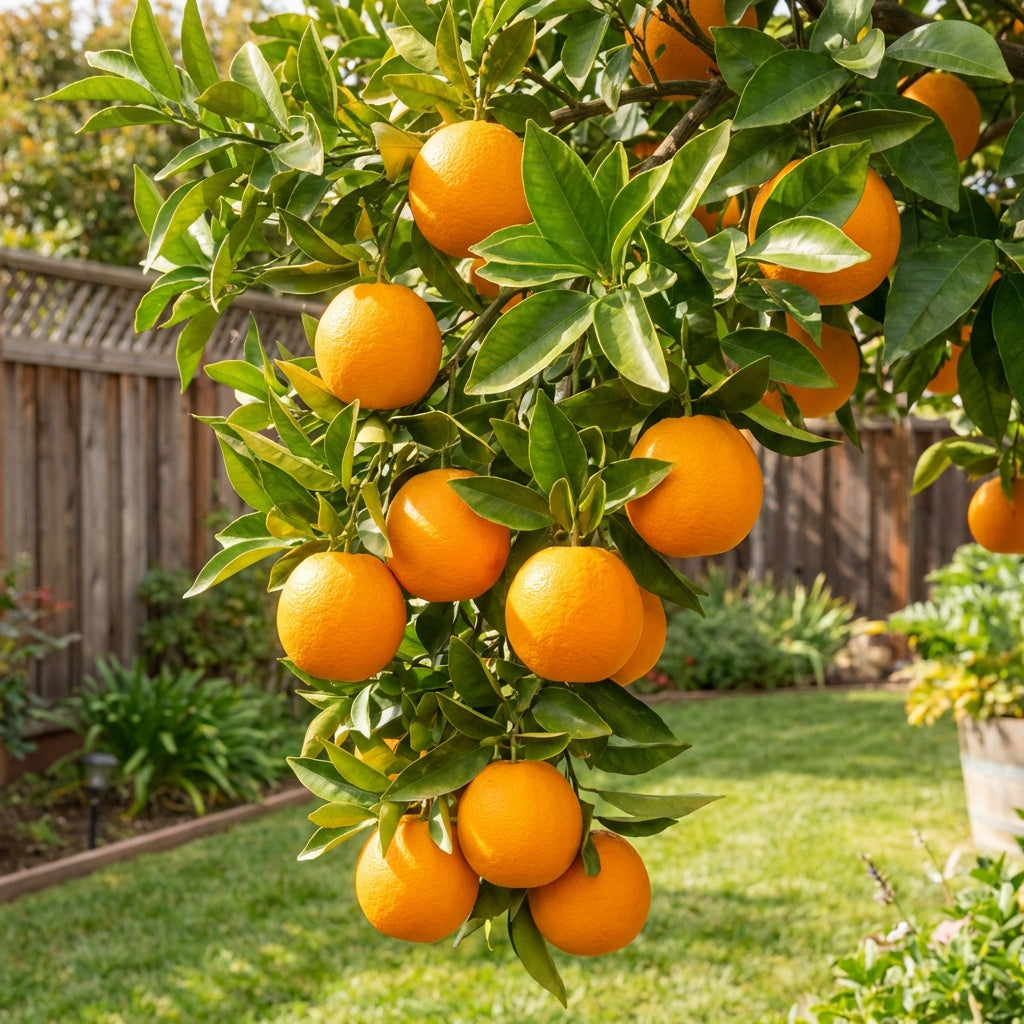 Midknight Valencia Orange Tree - Citrus sinensis 'MidKnight Valencia'
