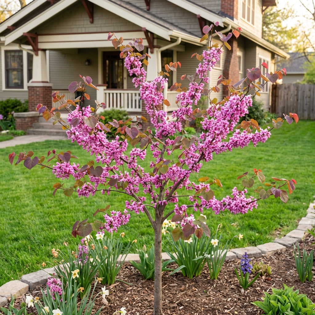 Flame Thrower Redbud Tree - Cercis canadensis