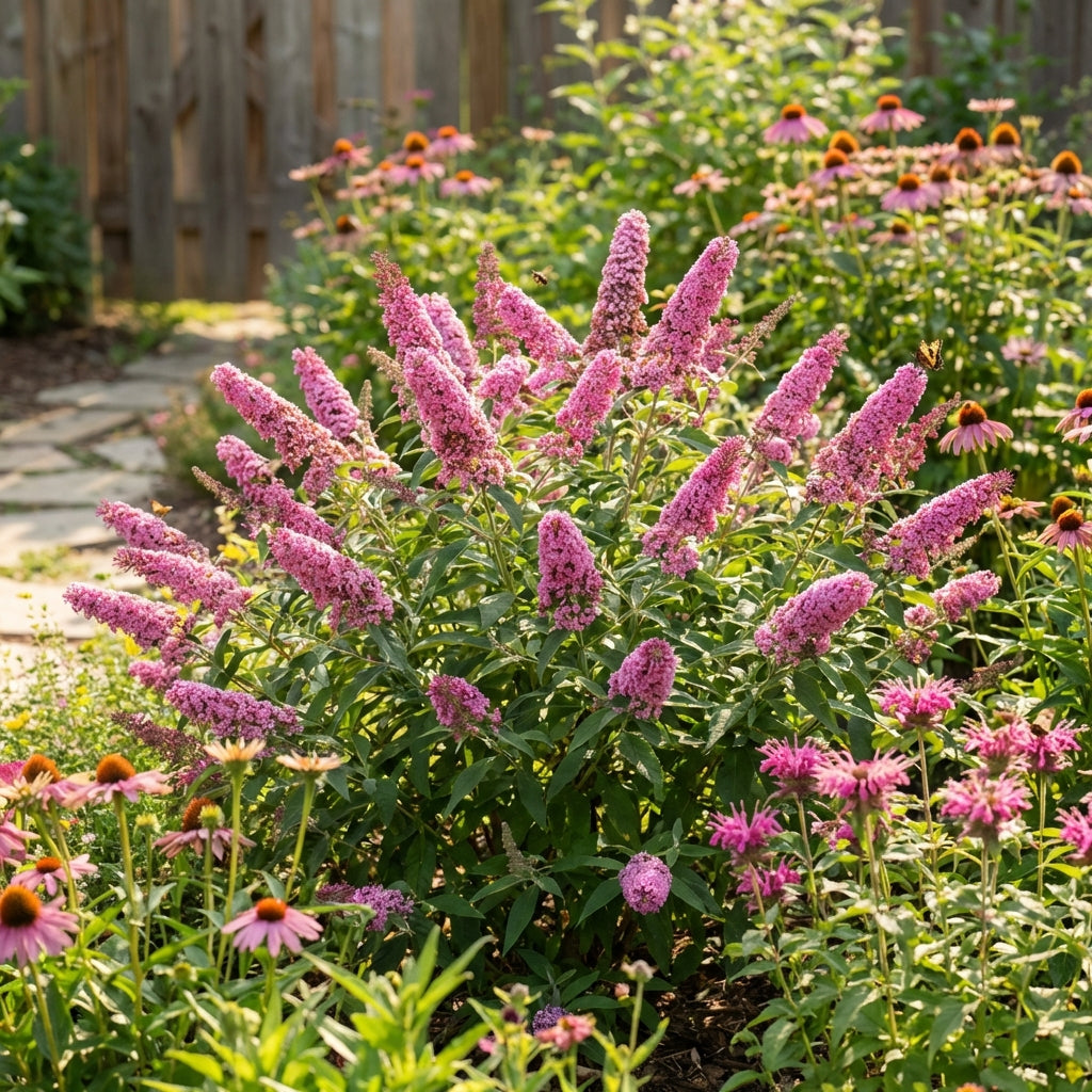 Pink Delight Butterfly Bush - Buddleia davidii 'Pink Delight'