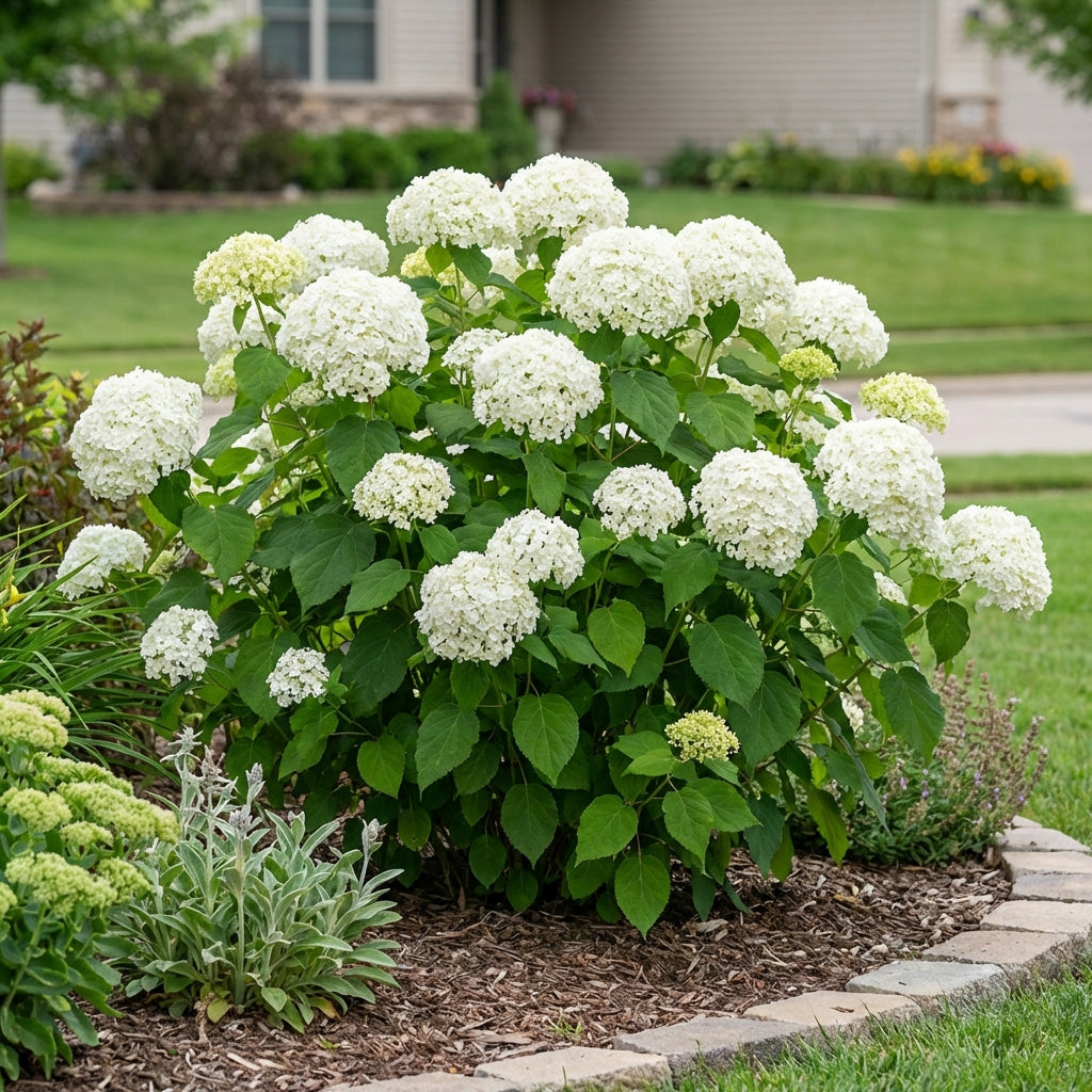 Annabelle Hydrangea Shrub - Hydrangea arborescens 'Annabelle'