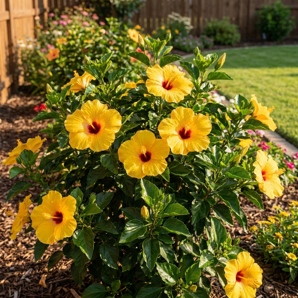 Gold Digger? Hollywood? Hibiscus - Hibiscus rosa-sinensis ?Gold Digger??