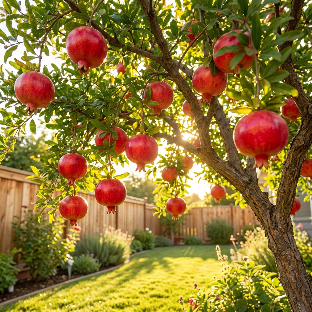Wonderful Pomegranate - Punica granatum 'Wonderful'