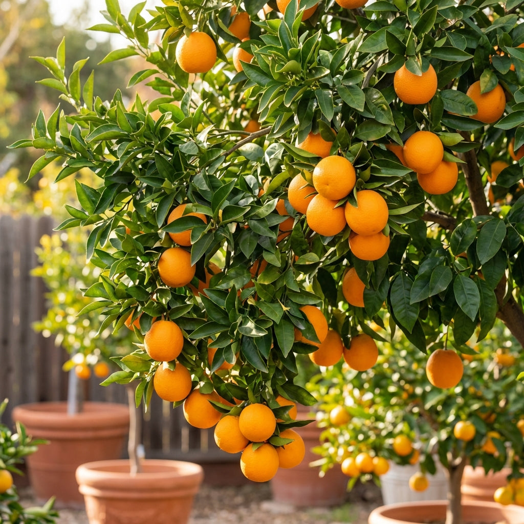 Lane Late Navel Orange Tree - Citrus sinensis 'Lane Late Navel'