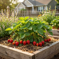 Everbearing Strawberry Plant - USDA Organic Fragaria ananassa 'Ozark Beauty'
