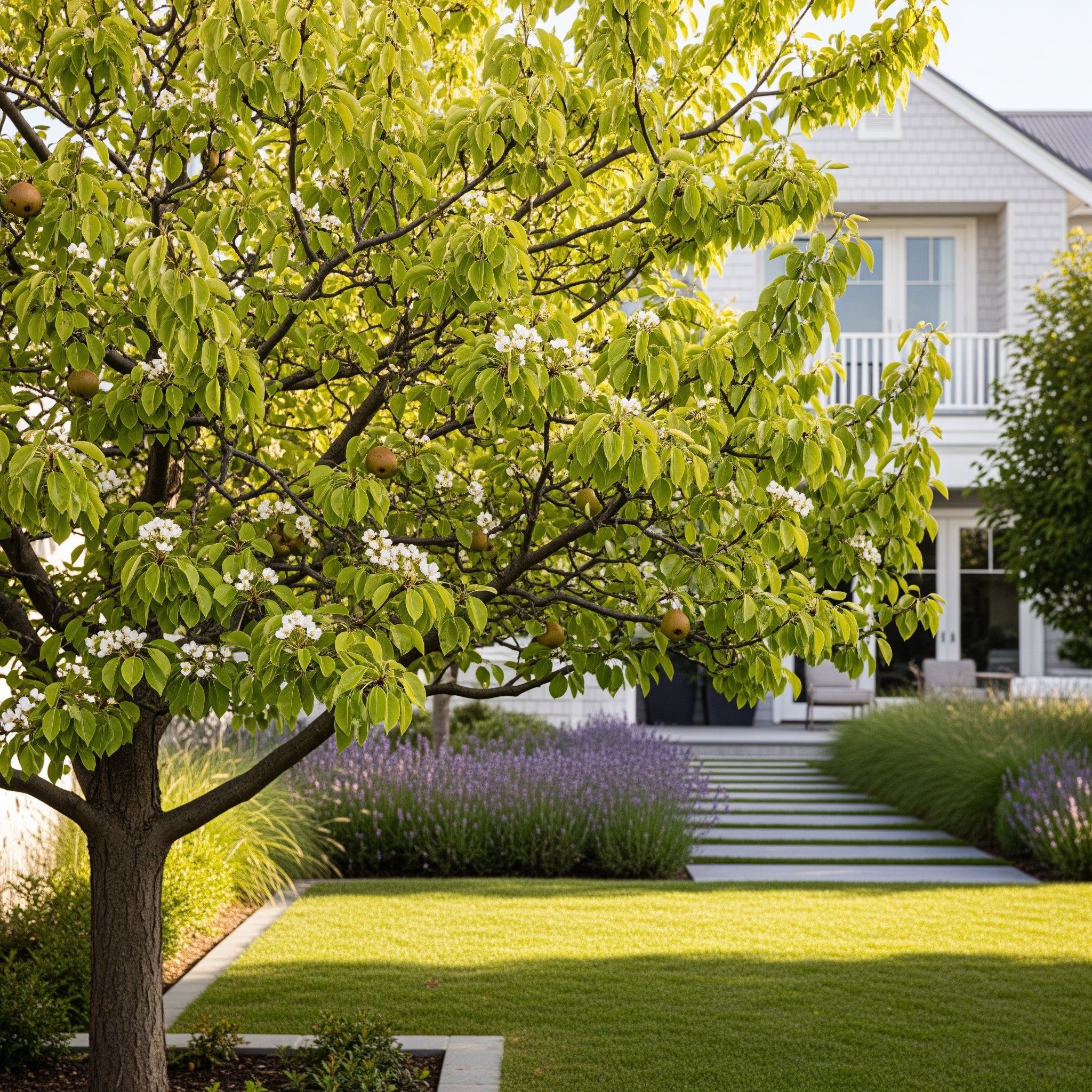 4-in-1 Asian Pear Tree - Pyrus pyrifolia