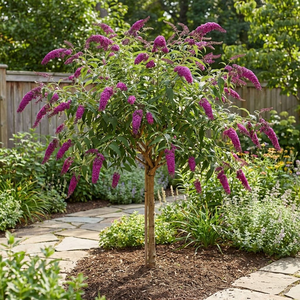 Bloomables? CranRazz Butterfly Bush (Tree Form) - Buddleia 'Boscranz'