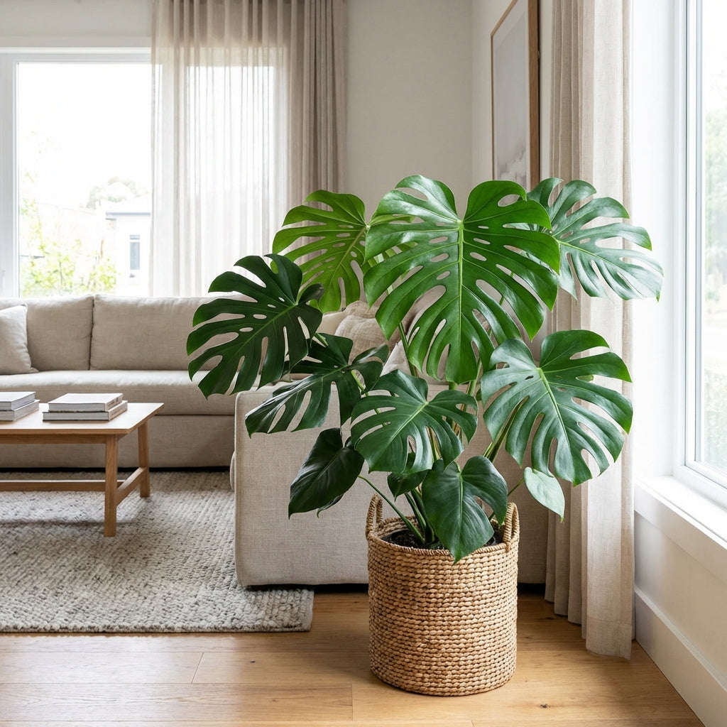 Monstera Deliciosa (Swiss Cheese Plant) - Monstera deliciosa
