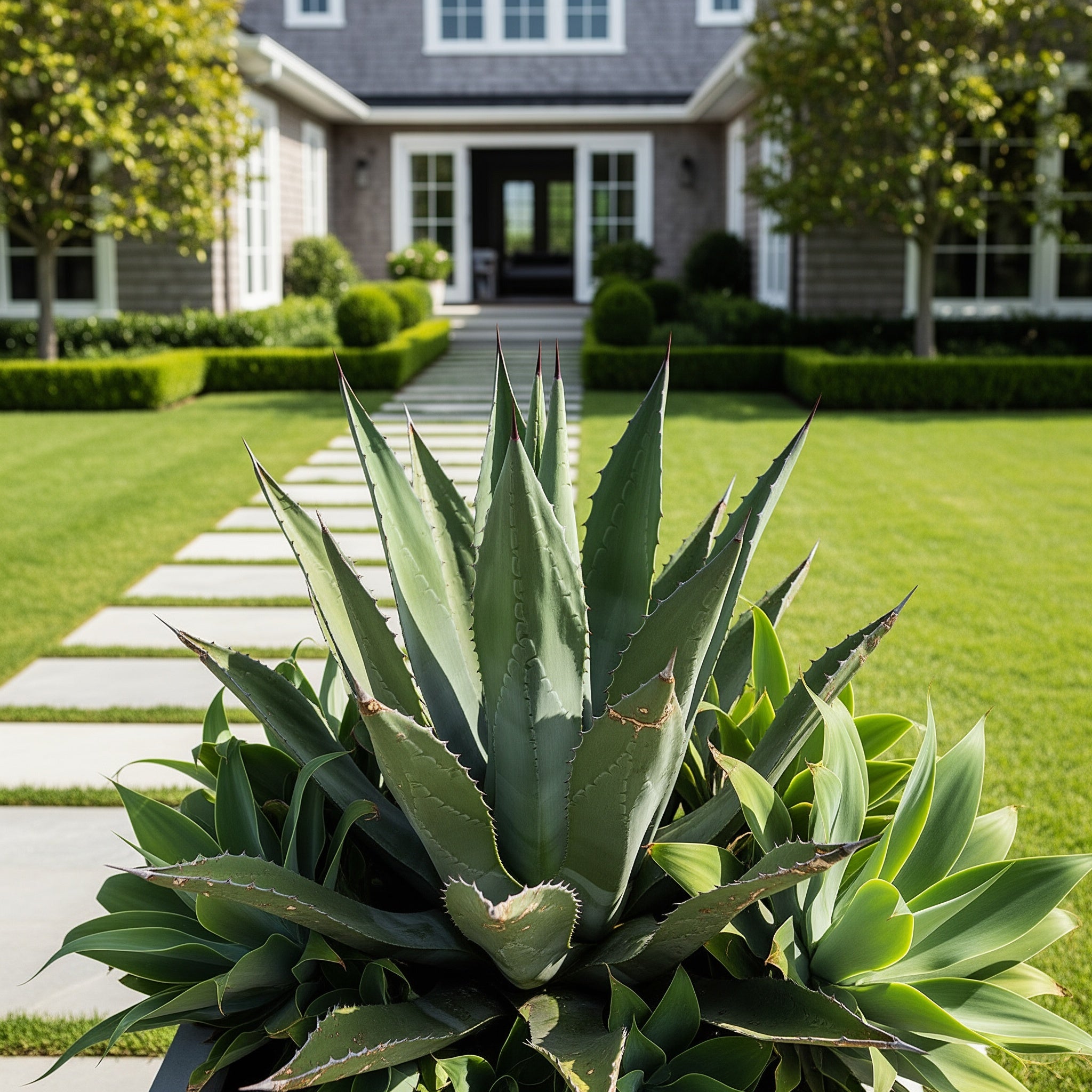 Crescent Garden Agave Planter - AGV-POT