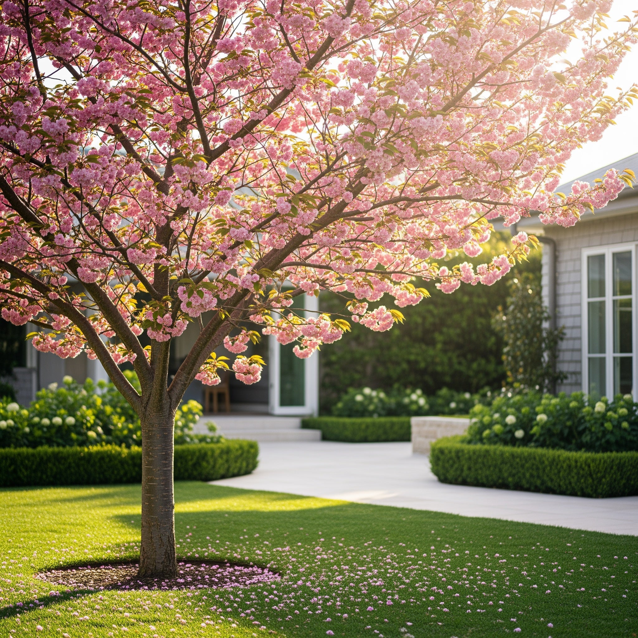 Akebono Cherry Tree - Prunus serrulata 'Akebono'