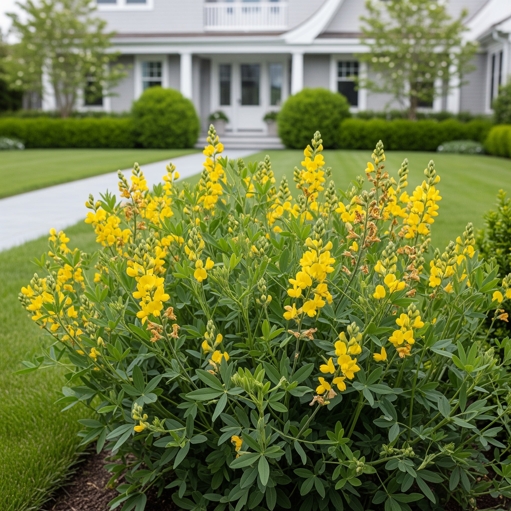 American Goldfinch Baptisia Plant - Baptisia sphaerocarpa