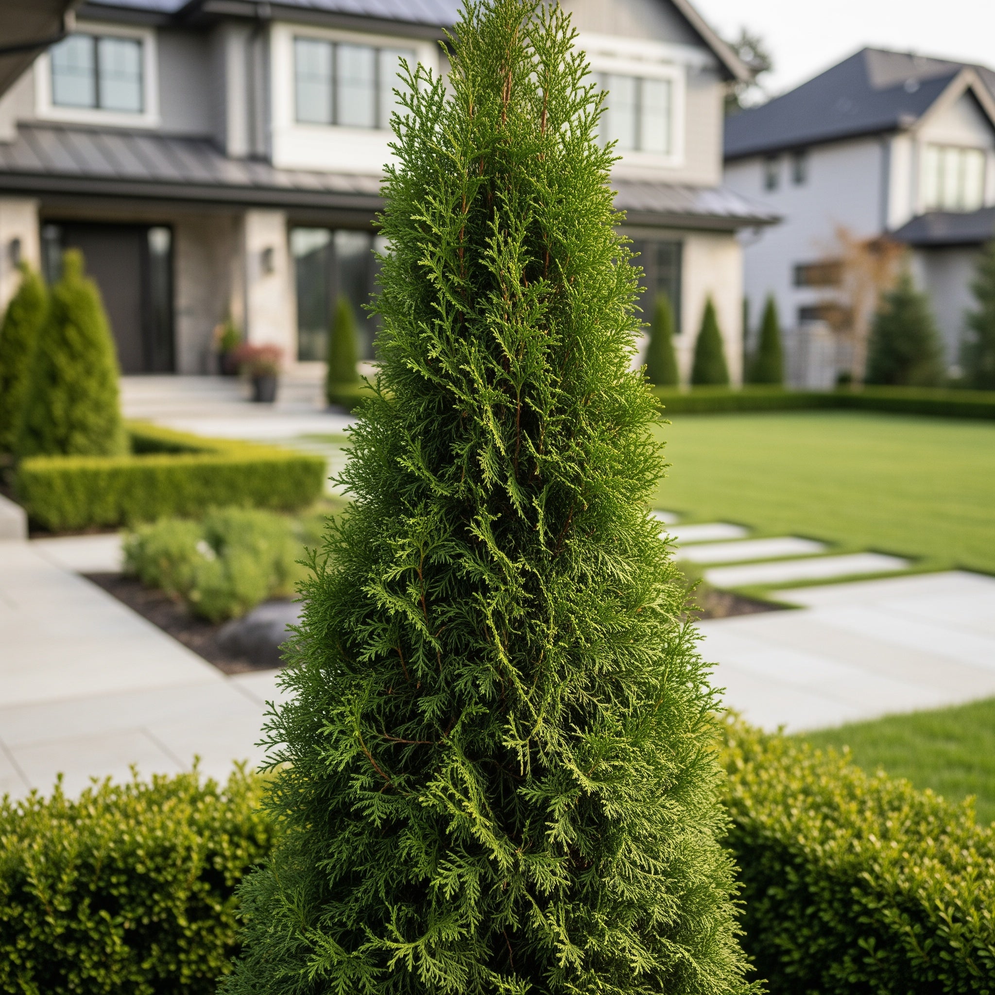 Full Speed A Hedge? American Pillar Arborvitae - Thuja occidentalis