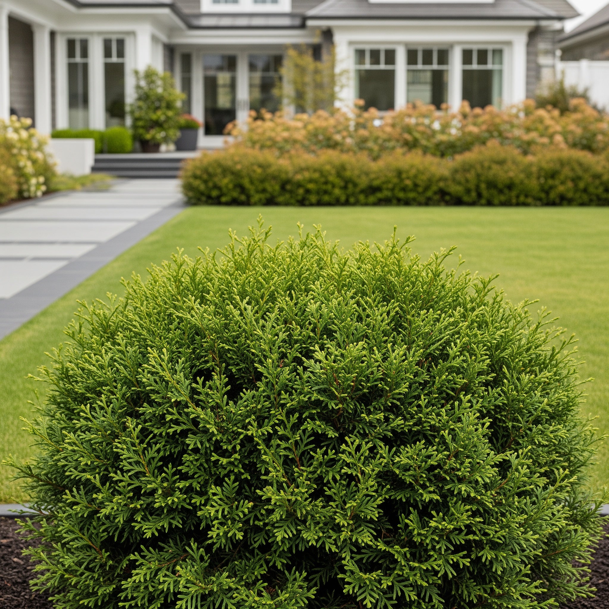 Proven Winners? ColorChoice? Anna's Magic Ball? Arborvitae Shrub - Thuja occidentalis 'Anna's Magic Ball'