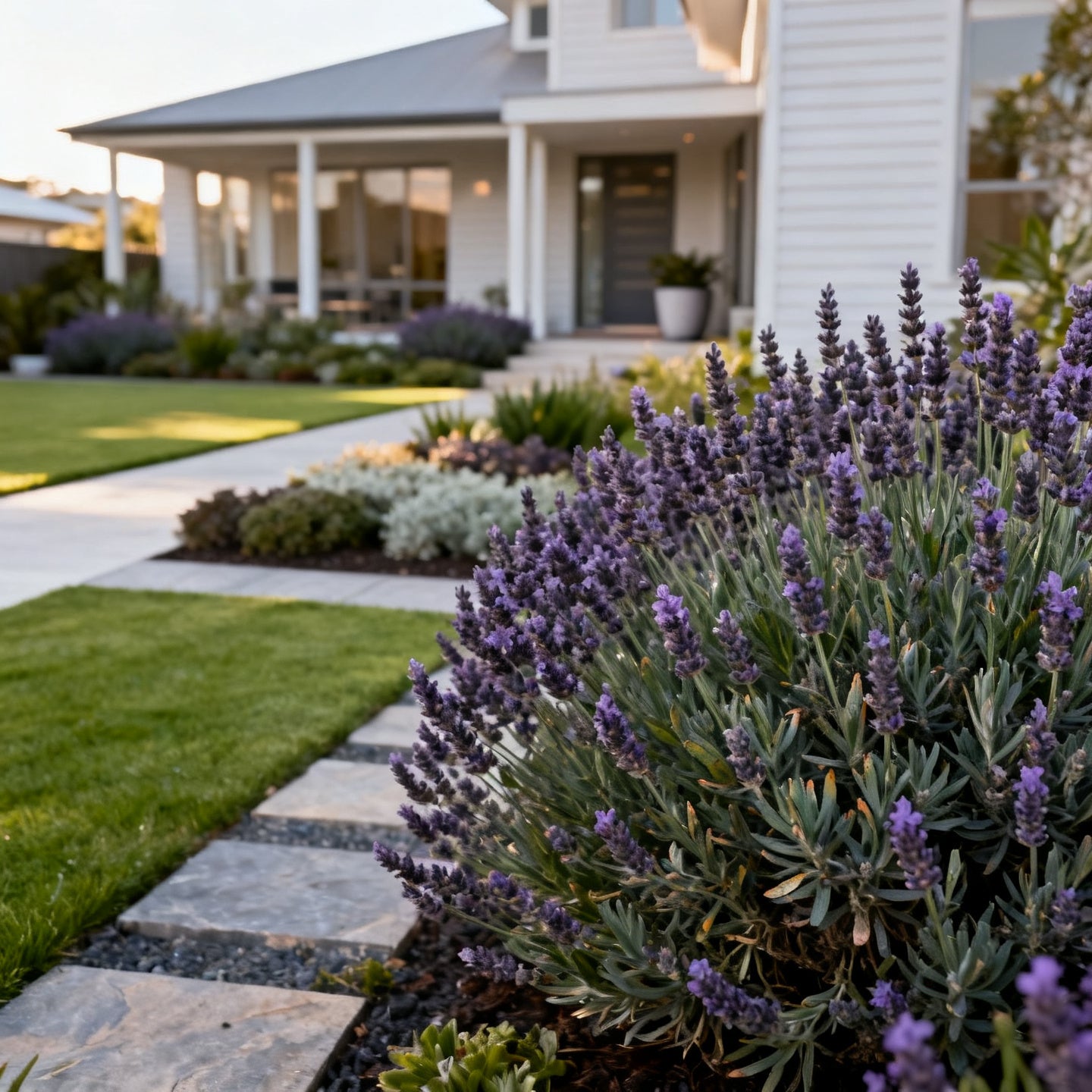 Anouk Dark Purple Lavender Plant - Lavandula stoechas 'Anouk'
