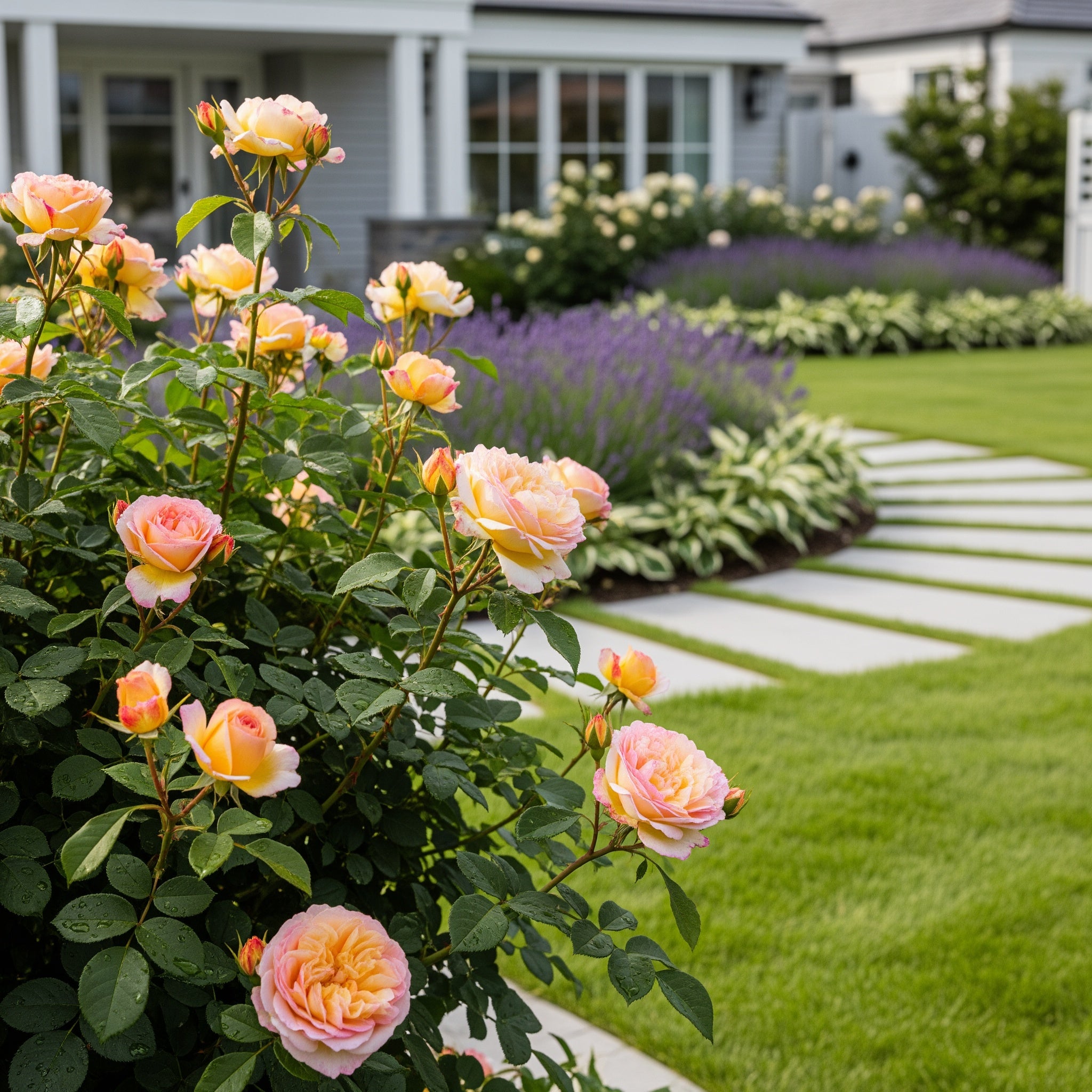 Bee Heaven? Rose Shrub - Rosa 'Bee Heaven'