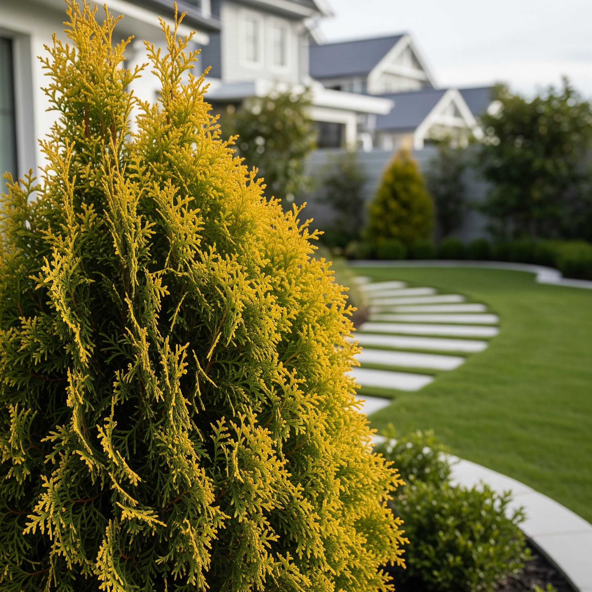 Berckman's Gold Arborvitae - Thuja occidentalis 'Berckman's Gold'