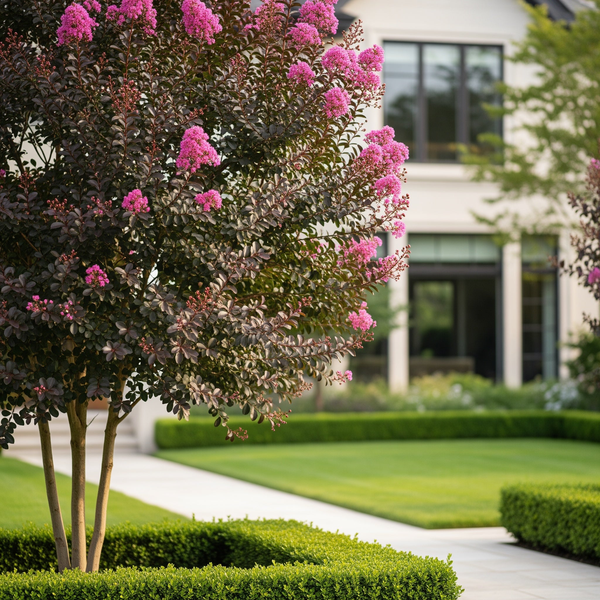 Black Diamond? Mystic Magenta? Crape Myrtle Tree - Lagerstroemia indica