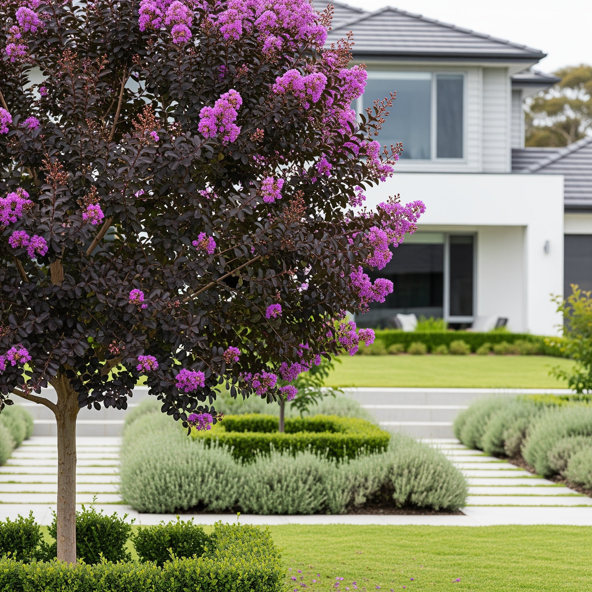 Black Diamond? Purely Purple? Crape Myrtle Tree - Lagerstroemia indica