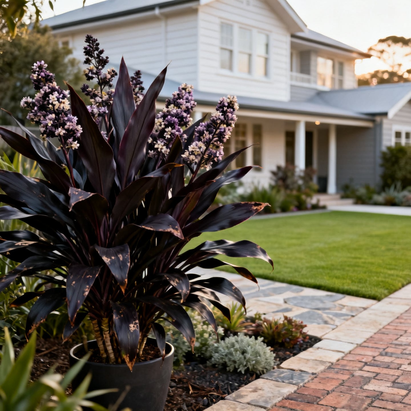 Black Magic Cordyline Plant - Cordyline fruticosa 'Black Magic'