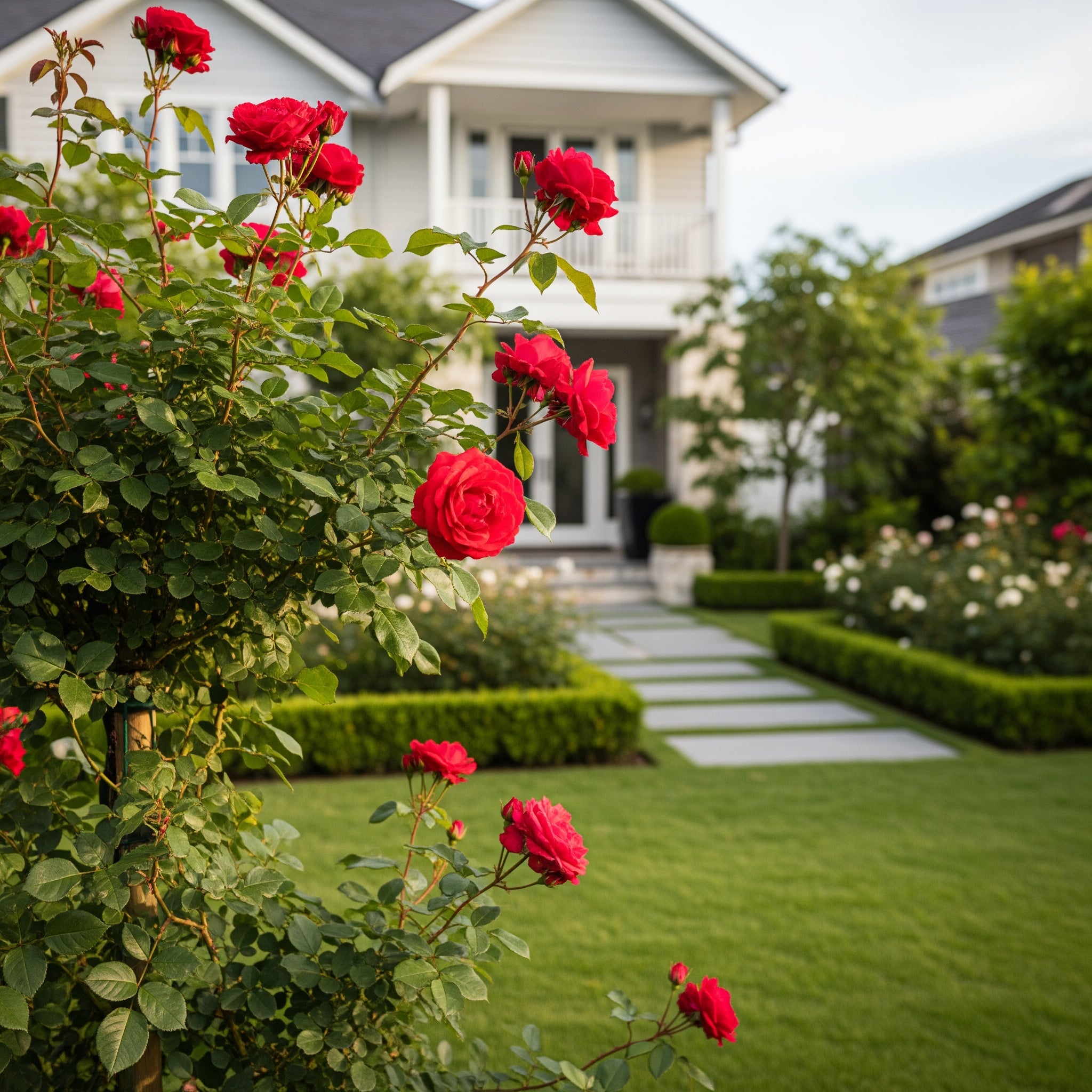 Blaze Improved Climbing Rose Shrub - Rosa 'Blaze Improved'