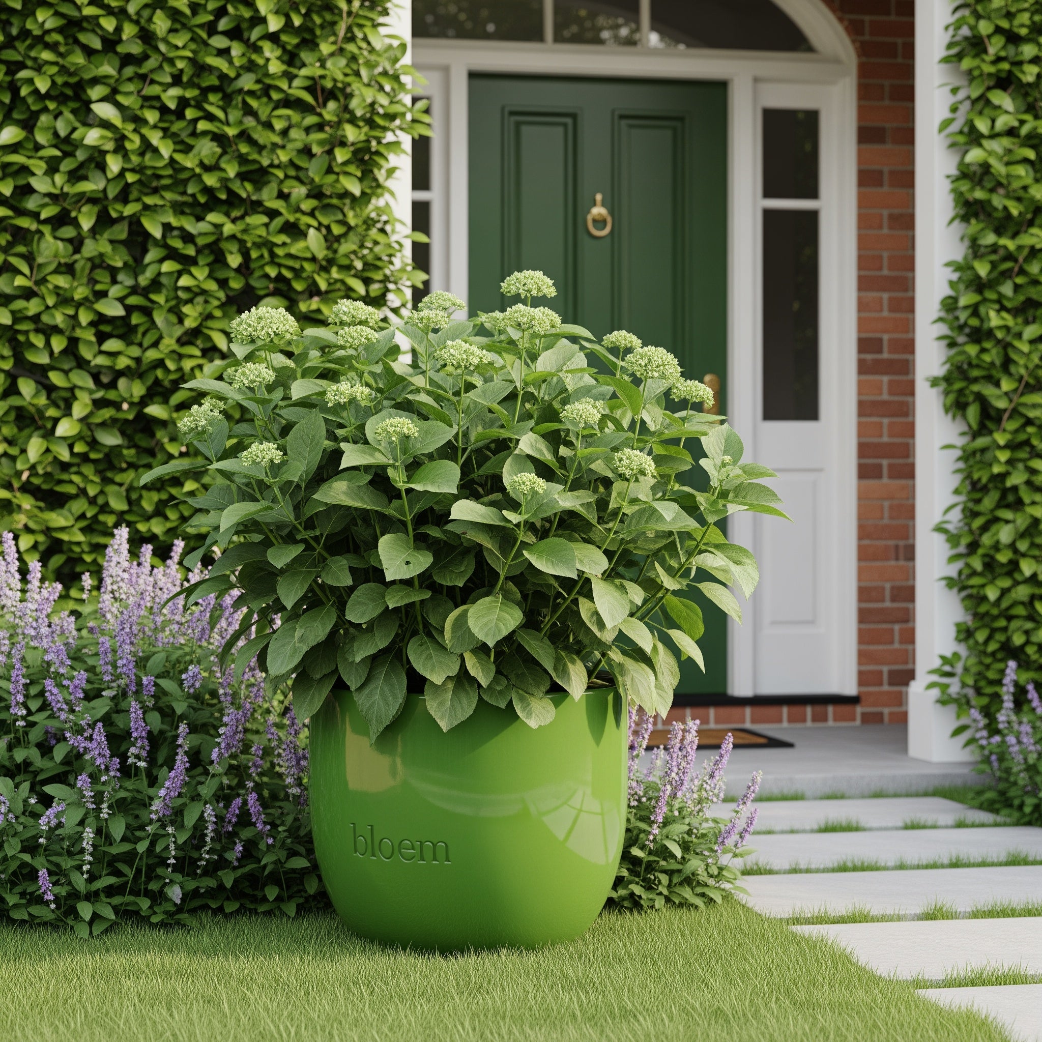 Bloem Terra Planter in Living Green