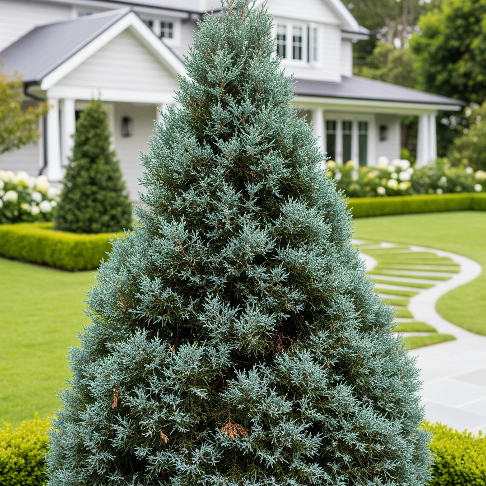Blue Korean Arborvitae Tree - Thuja koraiensis