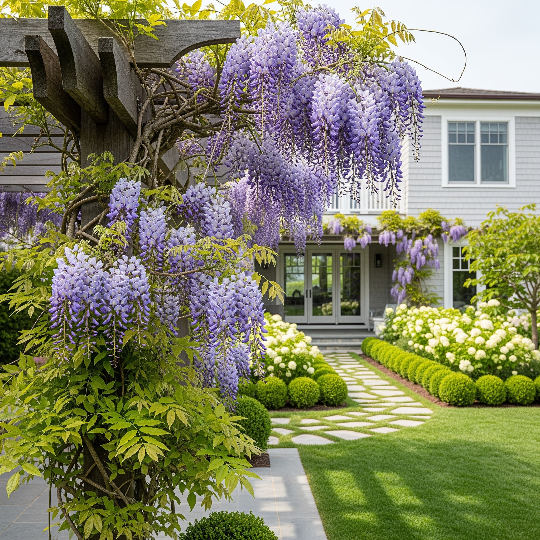 Blue Moon Wisteria Vine - Wisteria floribunda 'Blue Moon'