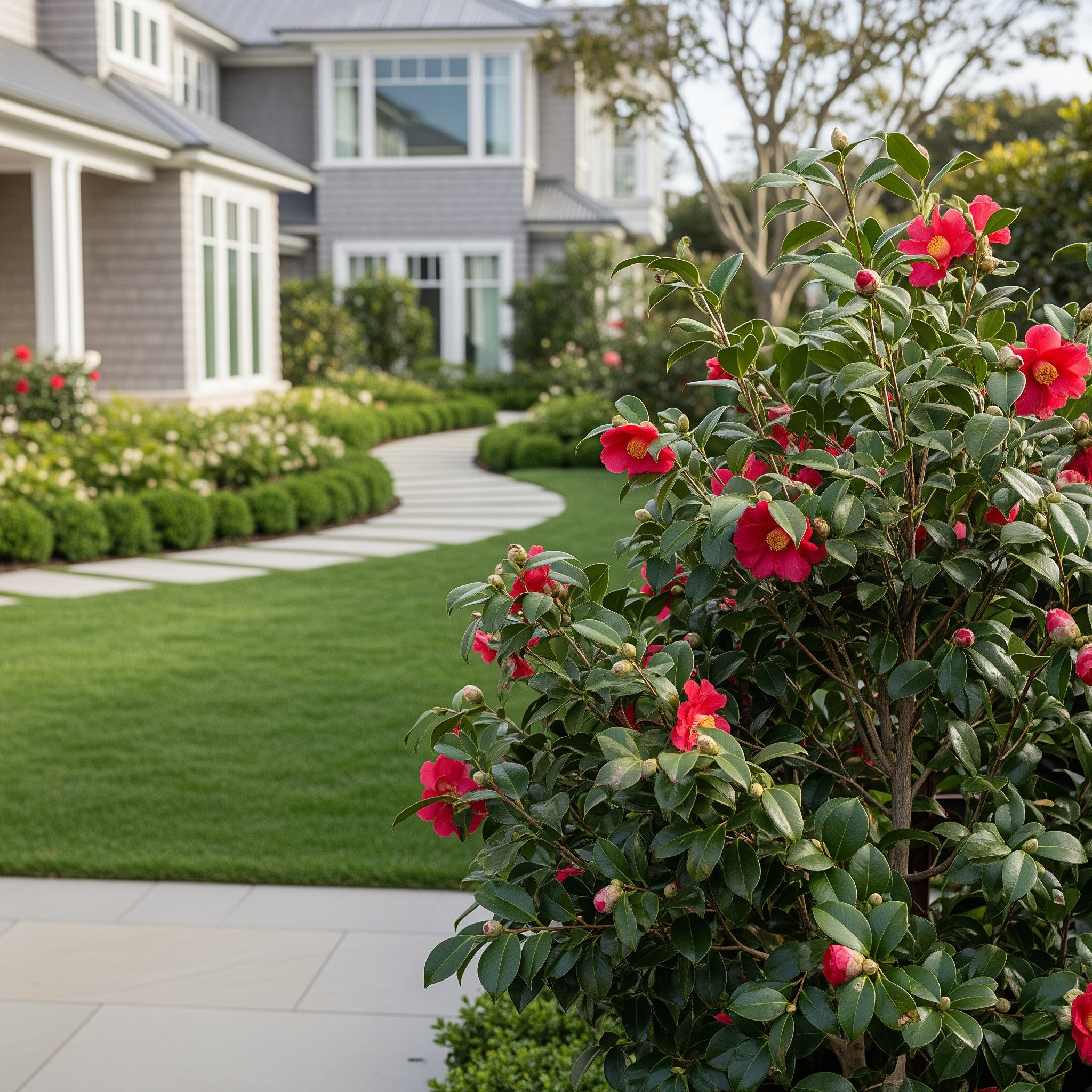 Southern Living? Yuletide Camellia - Camellia japonica 'Yuletide'