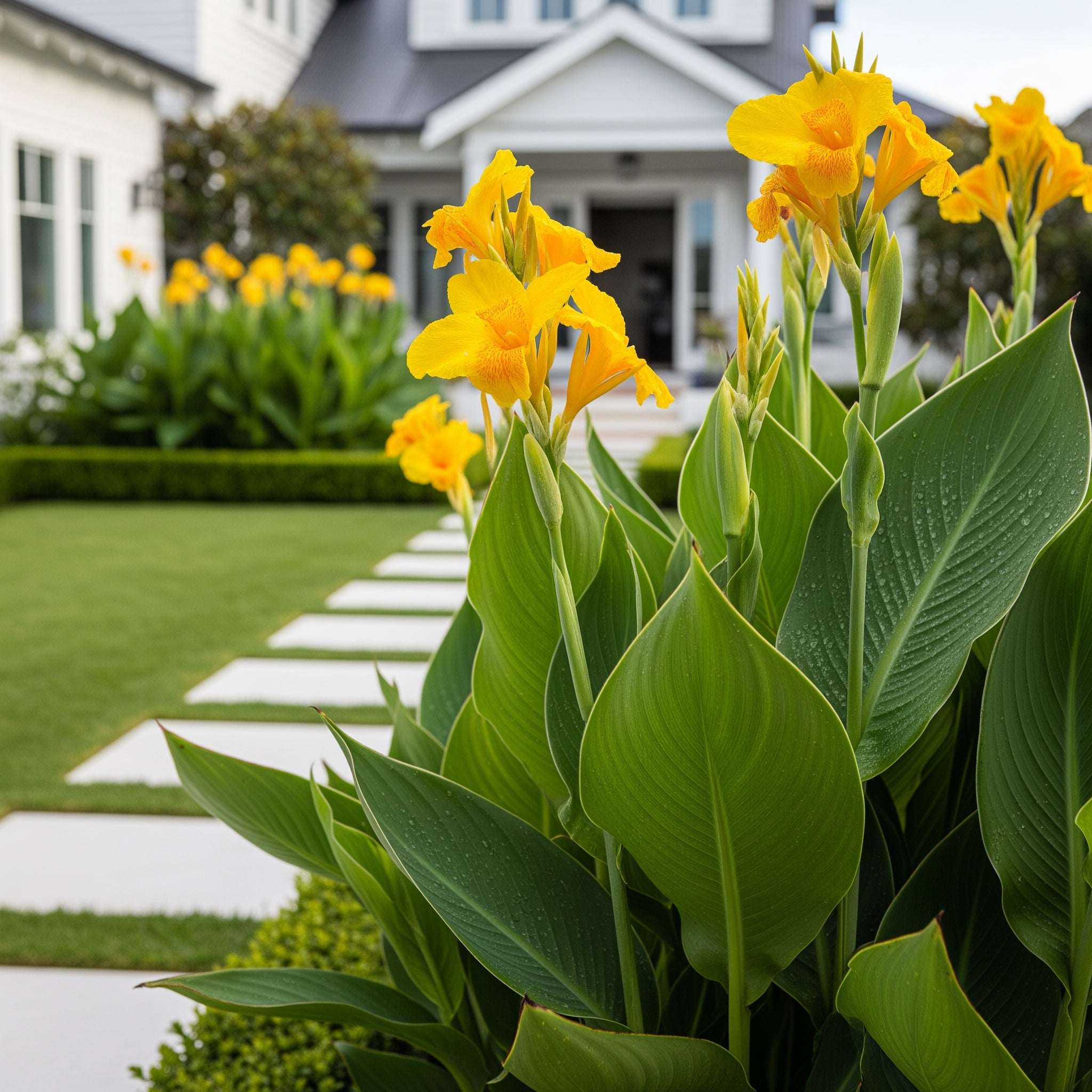 Canna Cannova? Yellow Lily Plant - Canna ? generalis 'Cannova Yellow'