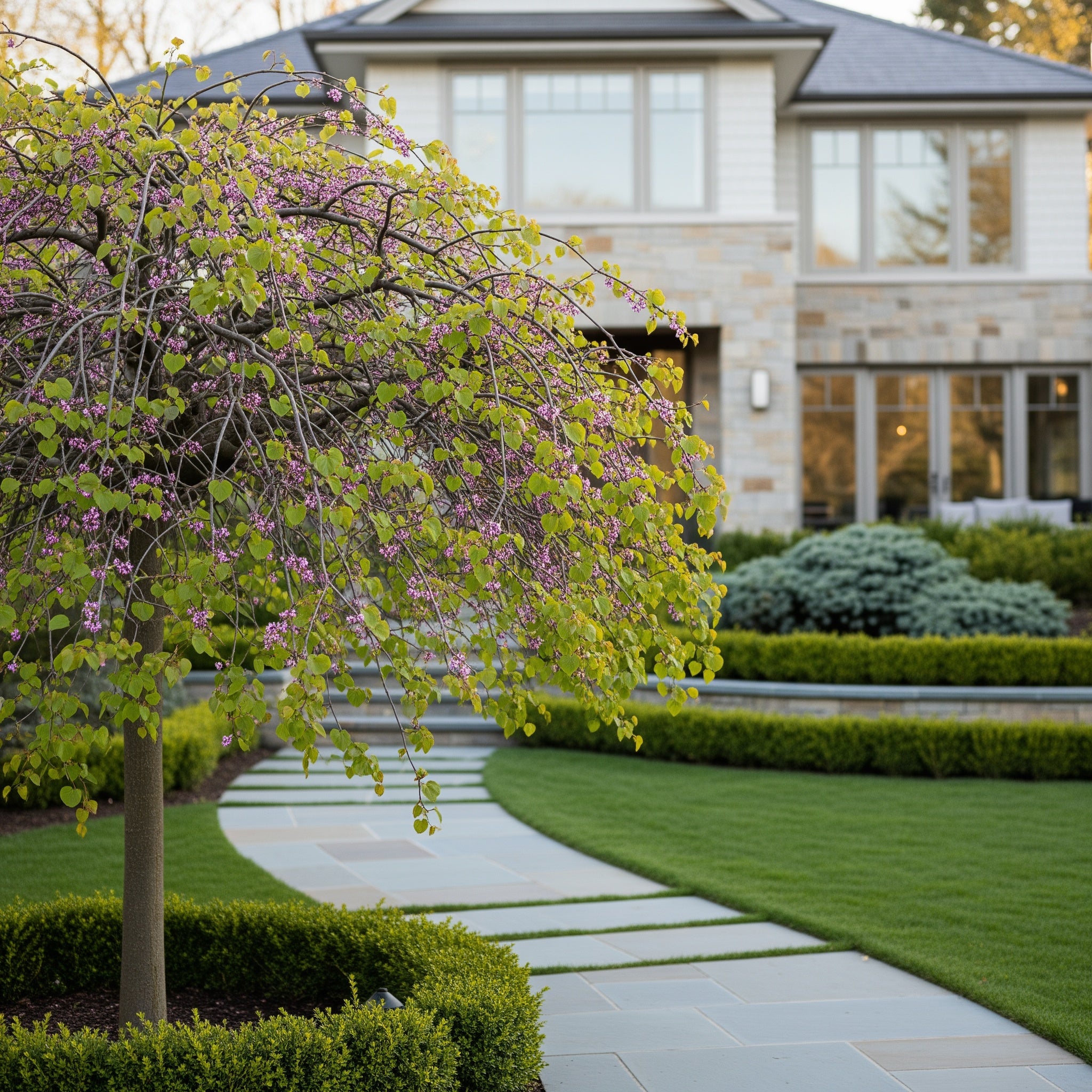 Cascading Hearts Redbud Tree - Cercis canadensis 'Cascading Hearts'