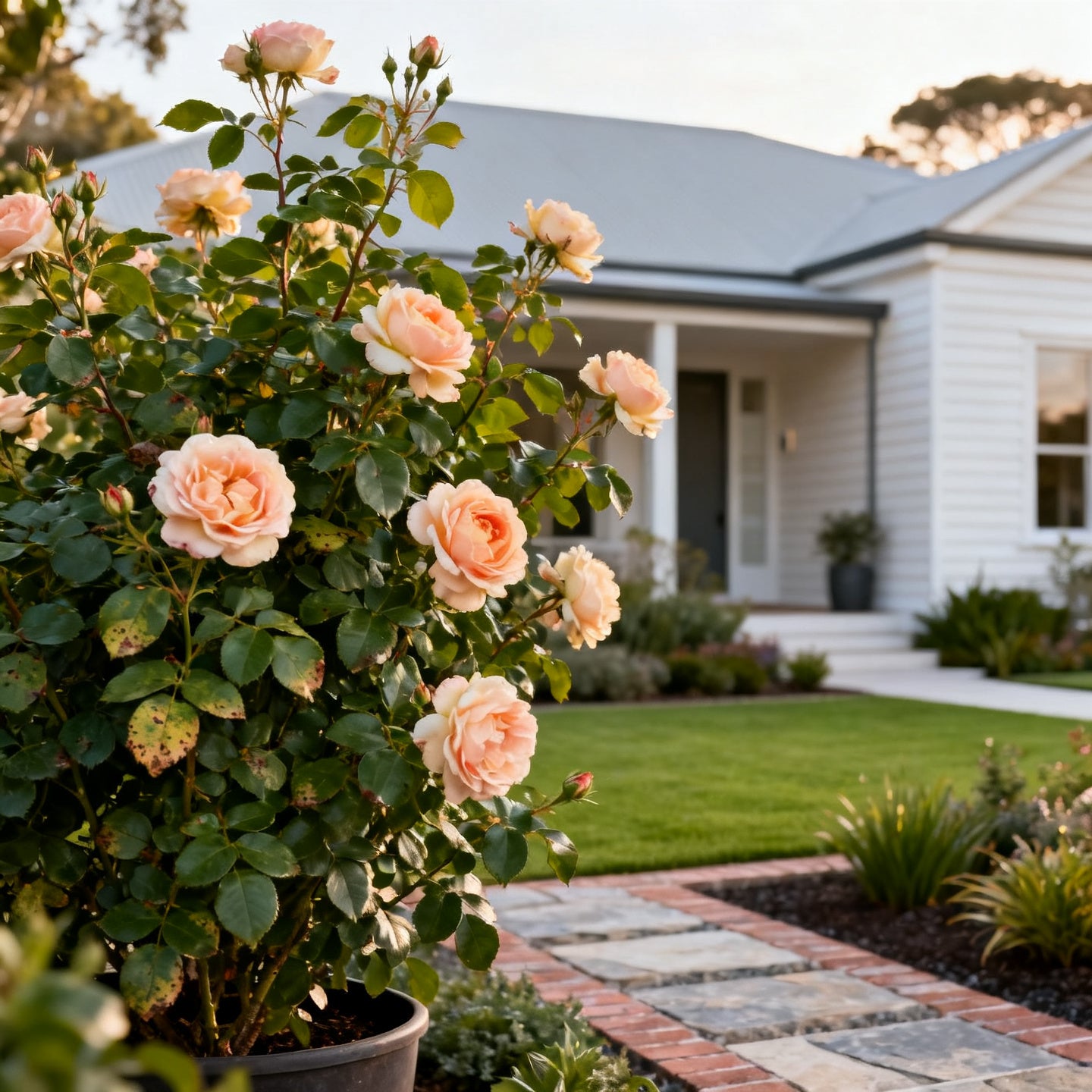 David Austin? Charles Darwin Rose Shrub