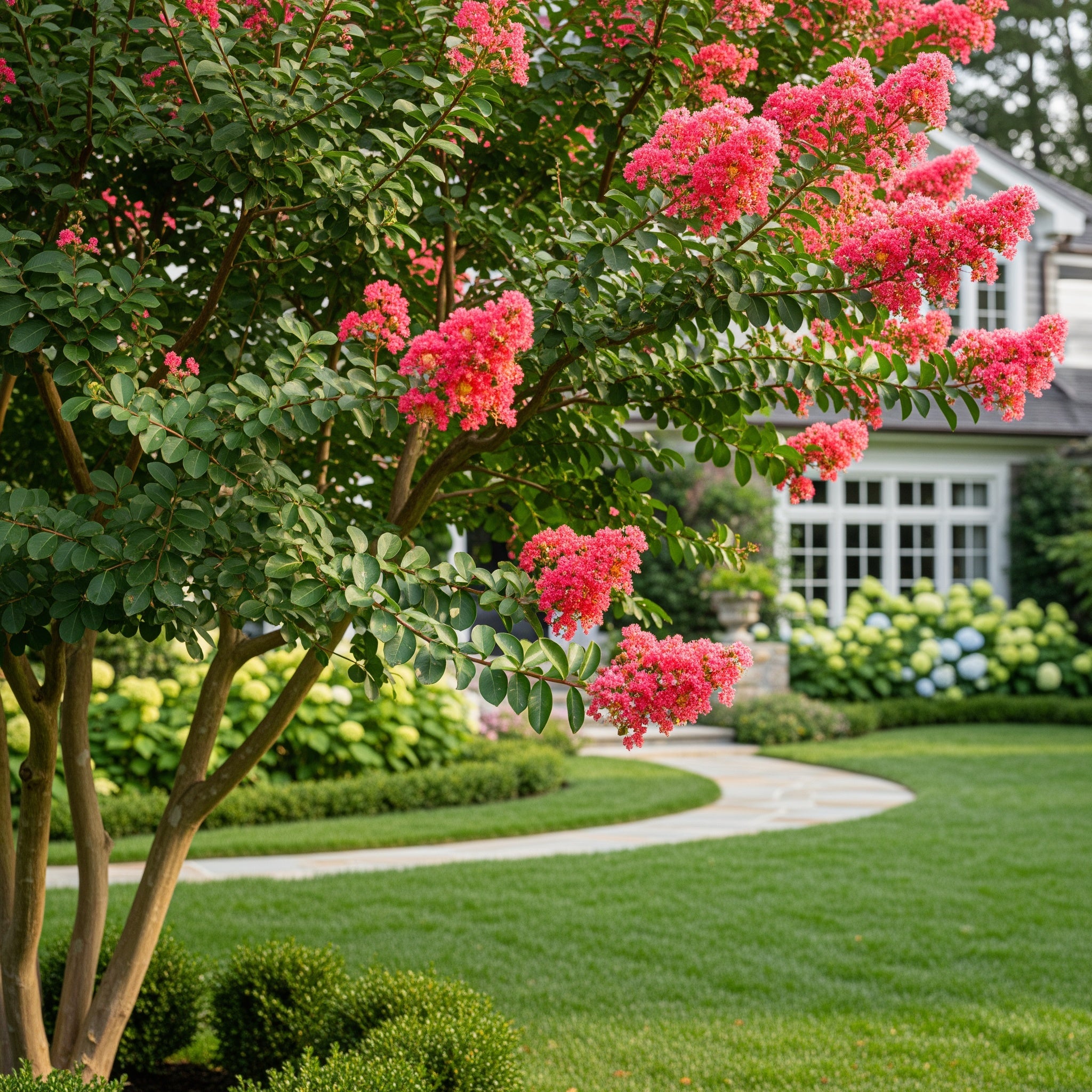 Colorama? Coral Crape Myrtle Tree - Lagerstroemia indica