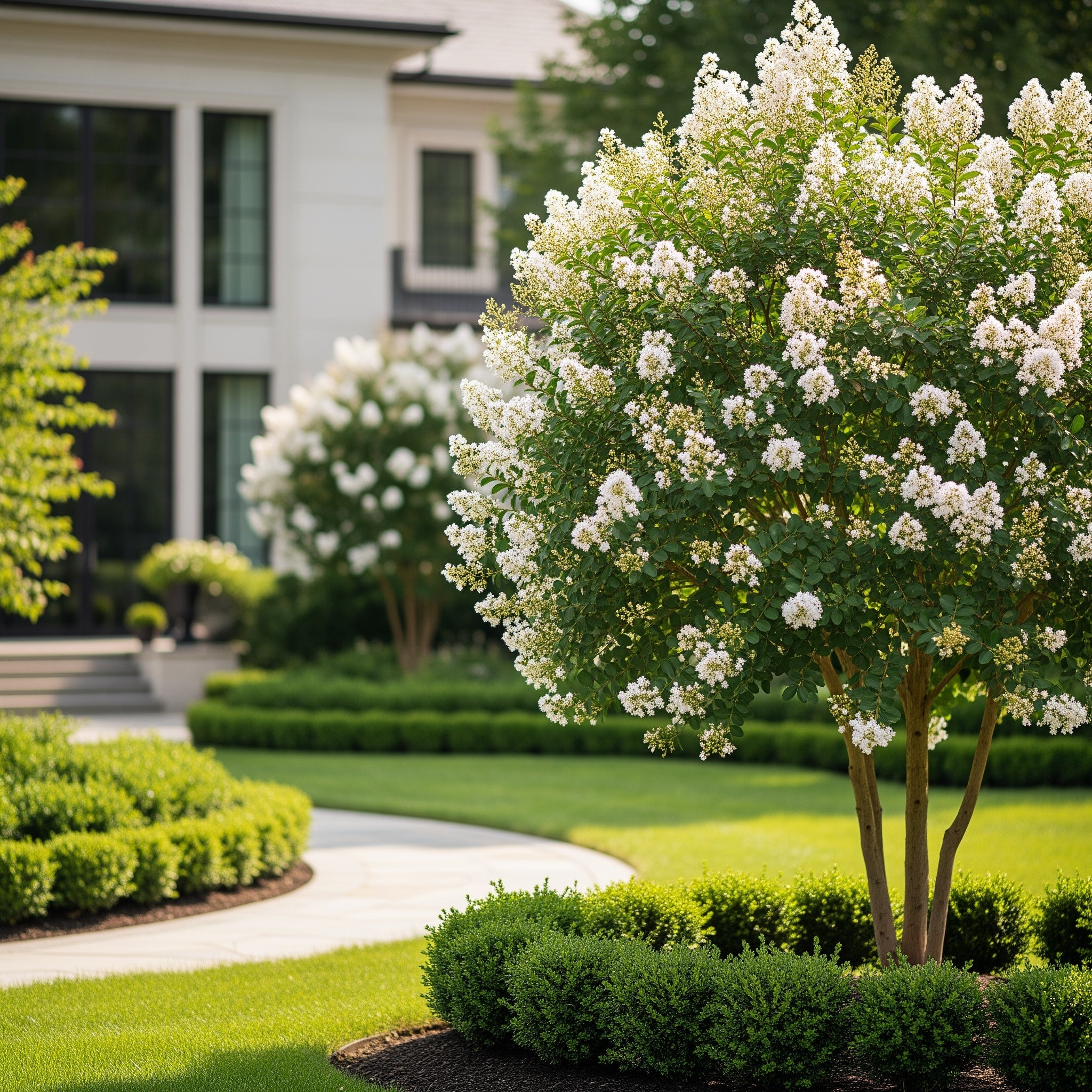 Colorama? Pearl Crape Myrtle Tree - Lagerstroemia
