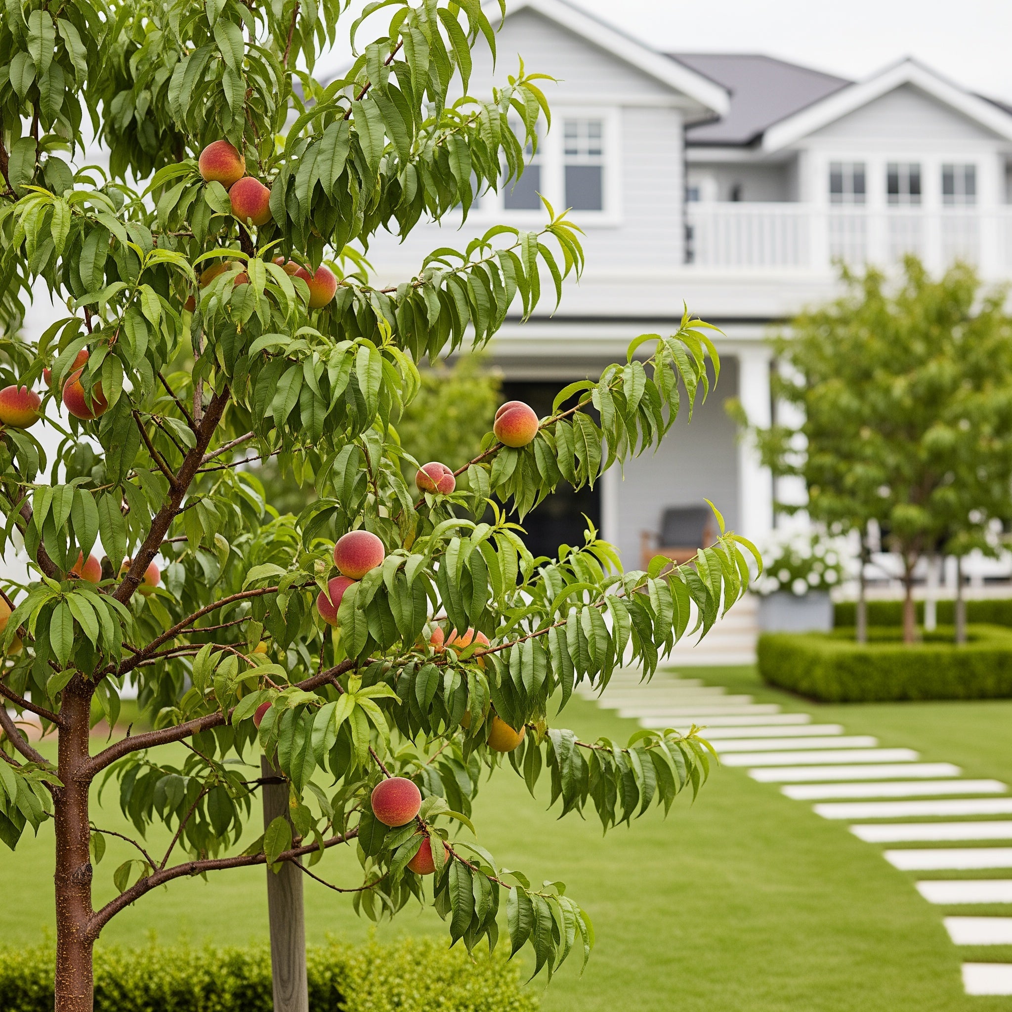 Contender Peach Tree - Prunus persica