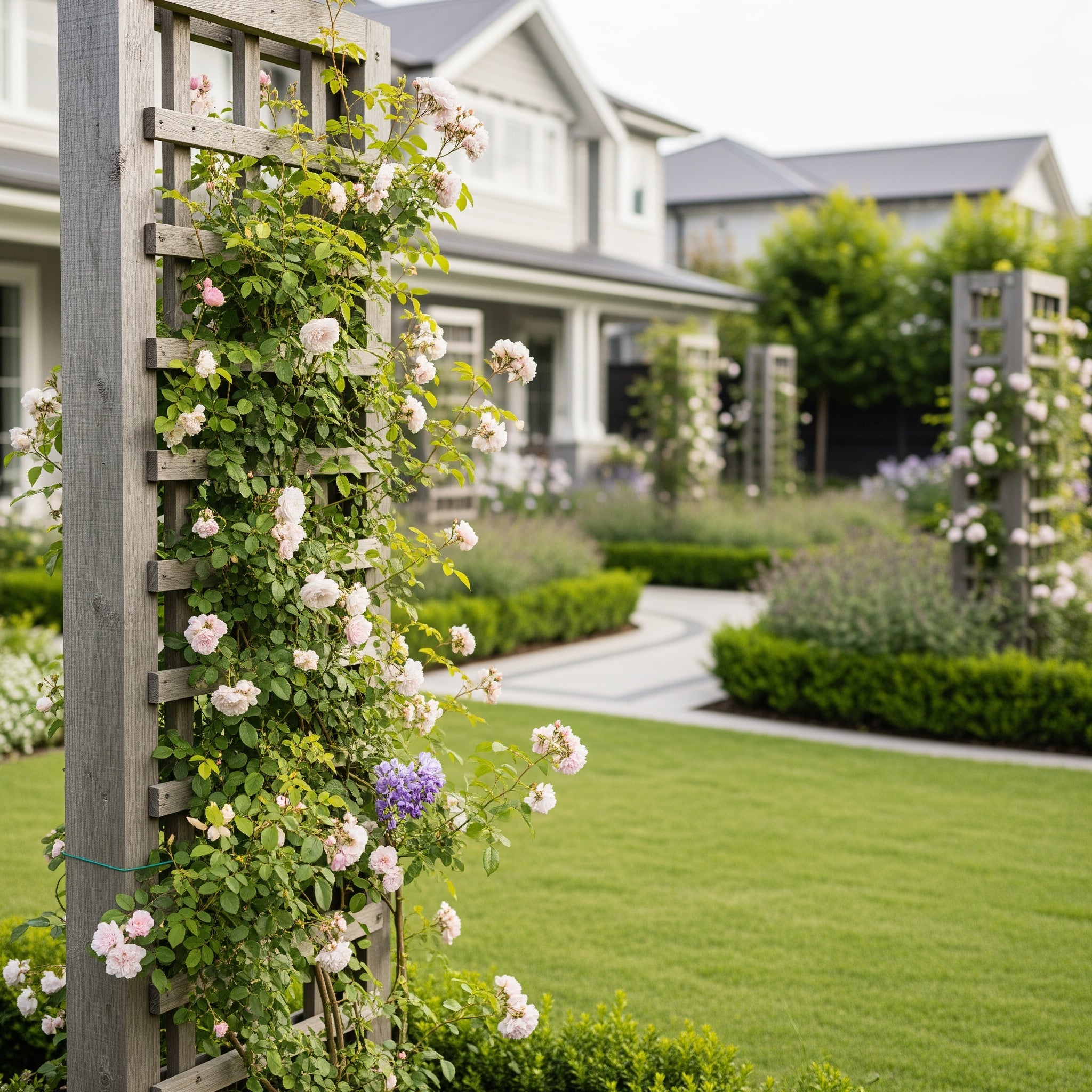 Pressure-Treated Wood Training Trellis