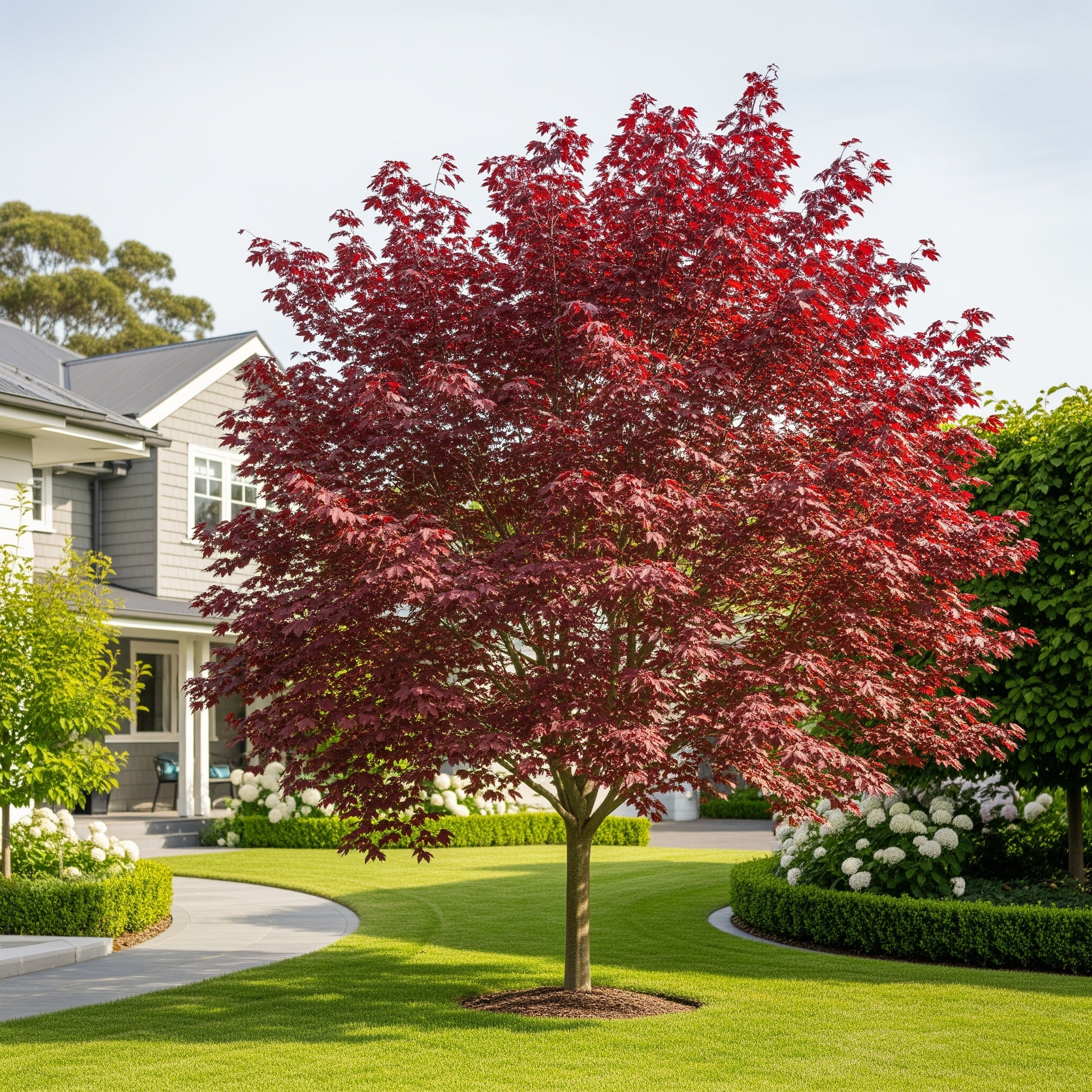 Crimson King Maple Tree - Acer platanoides 'Crimson King'