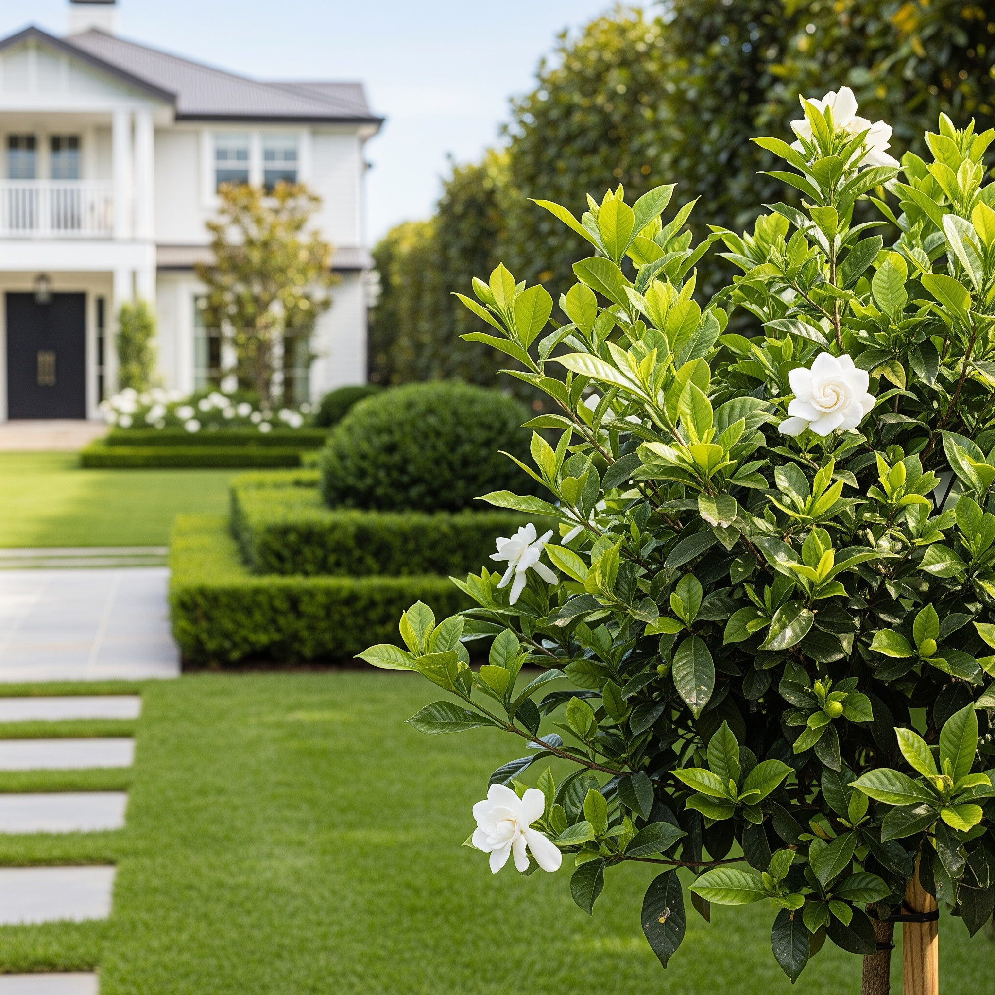 Diamond Spire? Gardenia - Gardenia jasminoides 'Diamond Spire'
