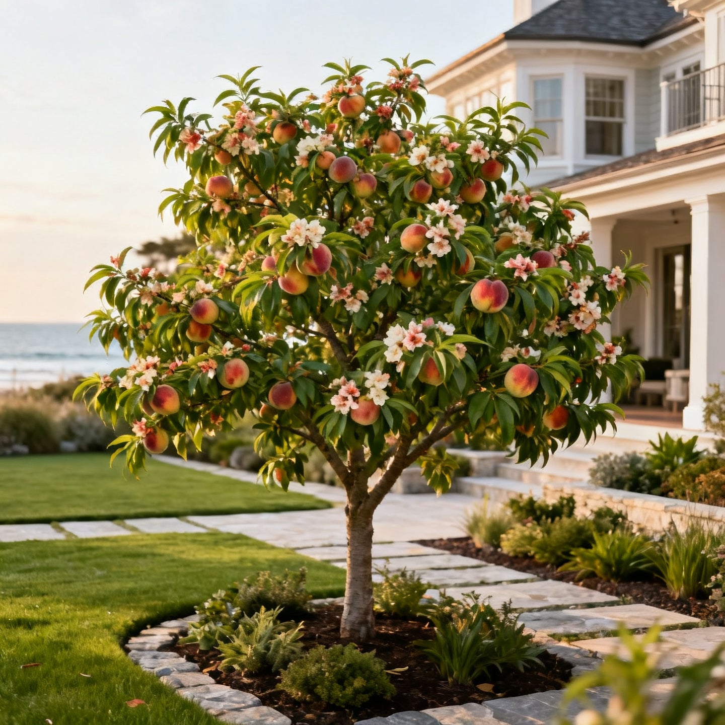 Double Delight Nectarine Tree - Prunus persica