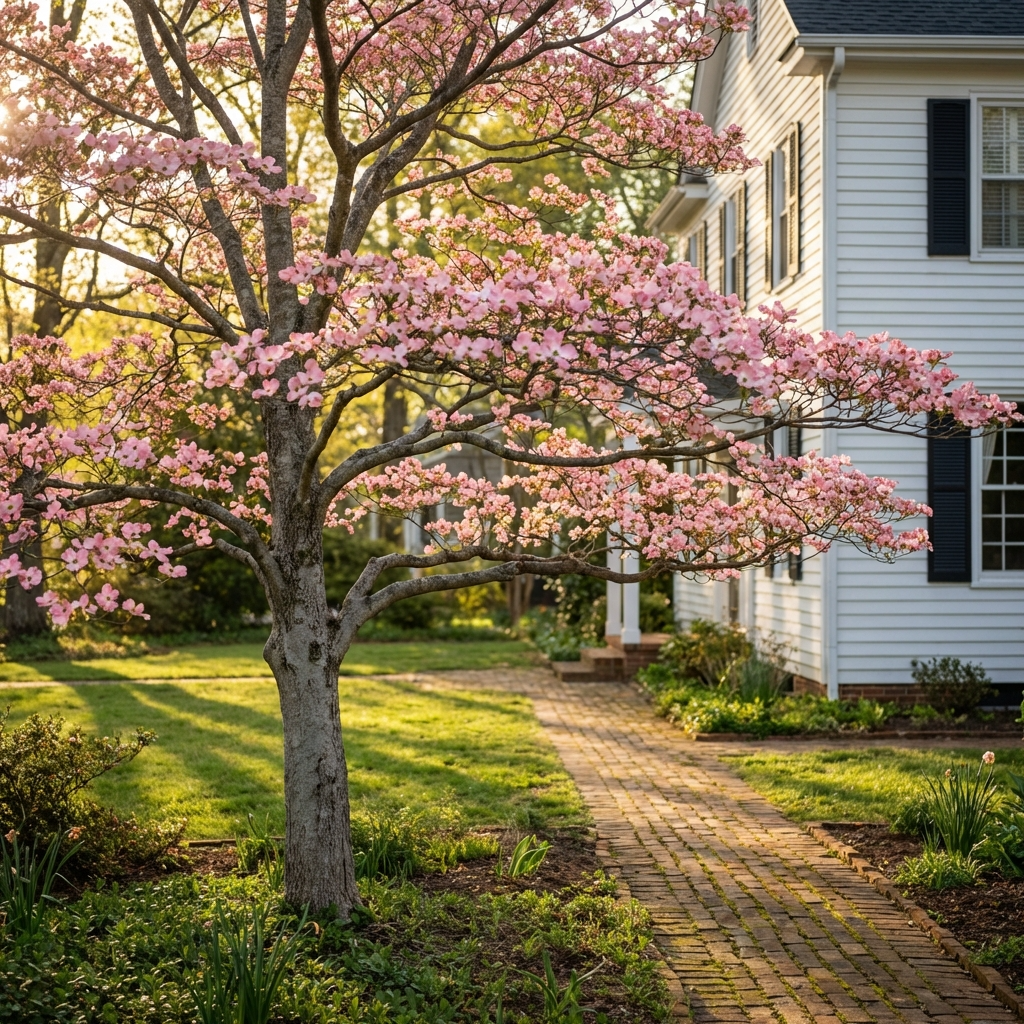 Pink Dogwood Tree - Cornus spp.