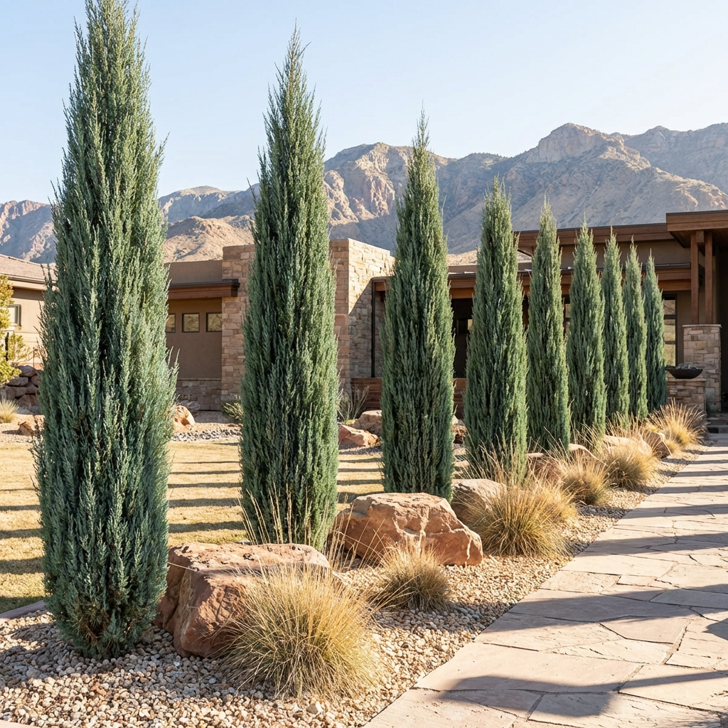 Skyrocket Juniper - Juniperus scopulorum 'Skyrocket'