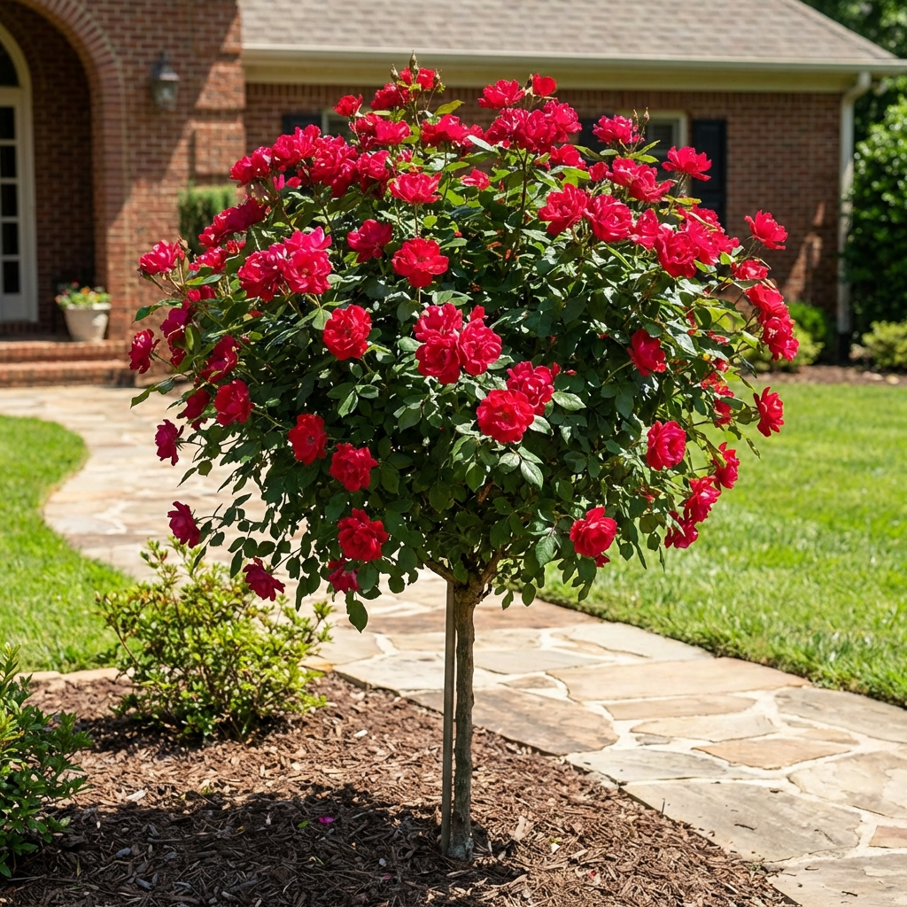Knock Out? Rose Tree - Rosa ?Radtko?