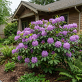 Lavender Rhododendron Shrub - Rhododendron catawbiense