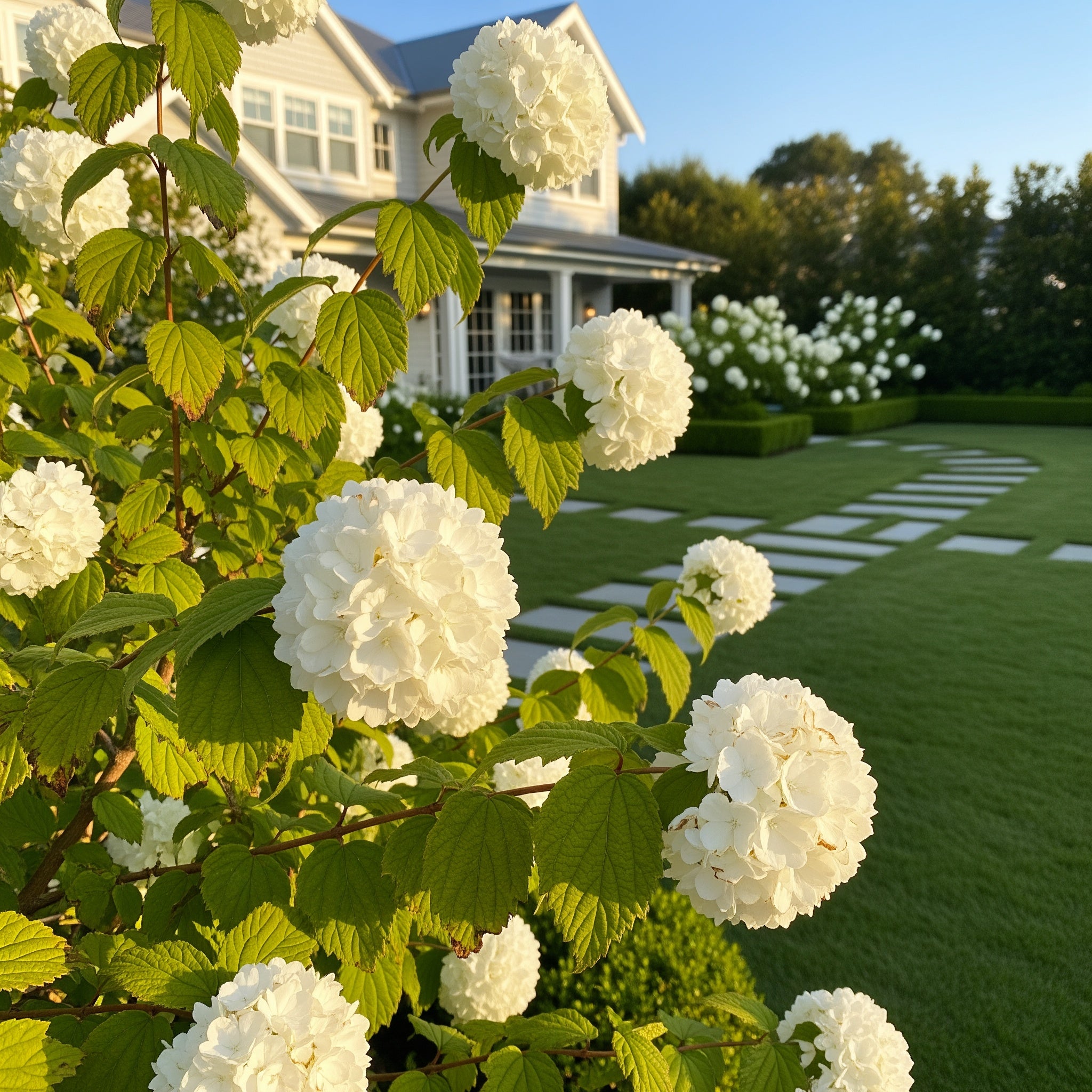 Eastern Snowball Bush - Viburnum opulus 'Roseum'