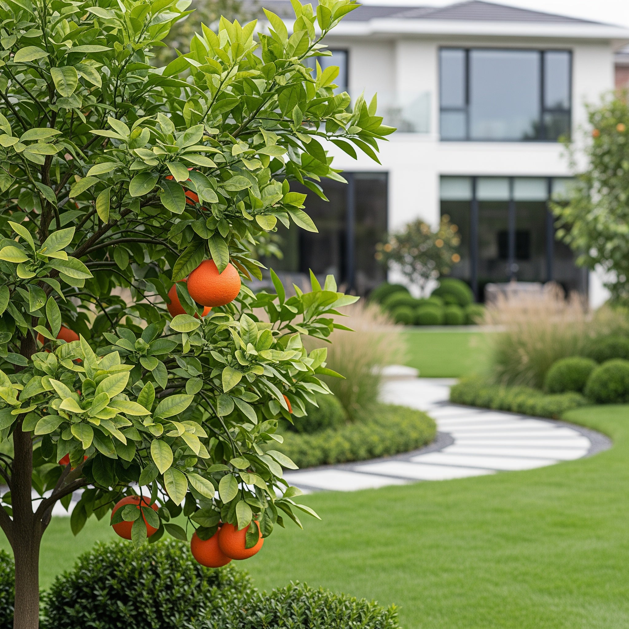 Flame Grapefruit Tree - Citrus ? paradisi