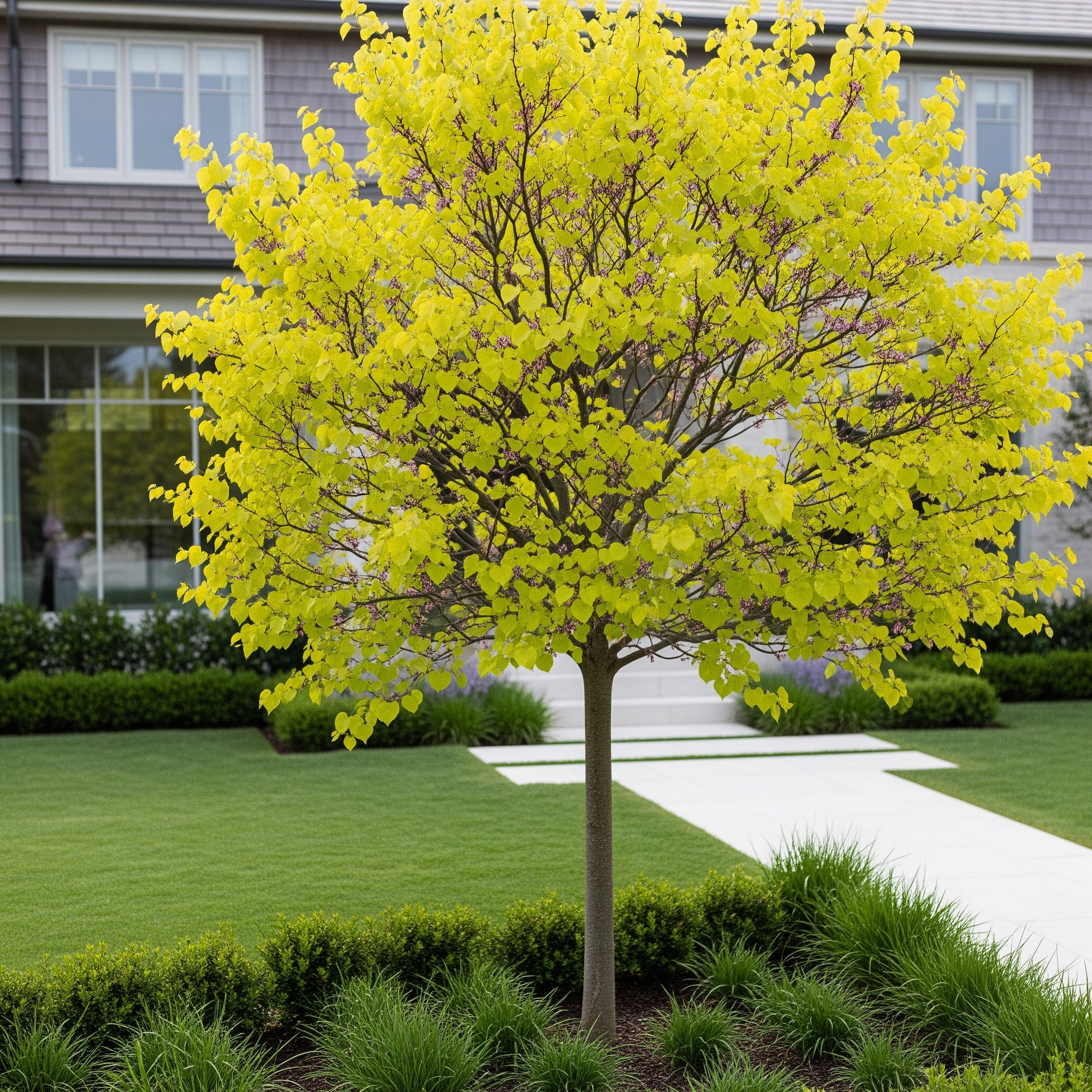 Garden Gems? Citrine Redbud Tree - Cercis canadensis 'Citrine'