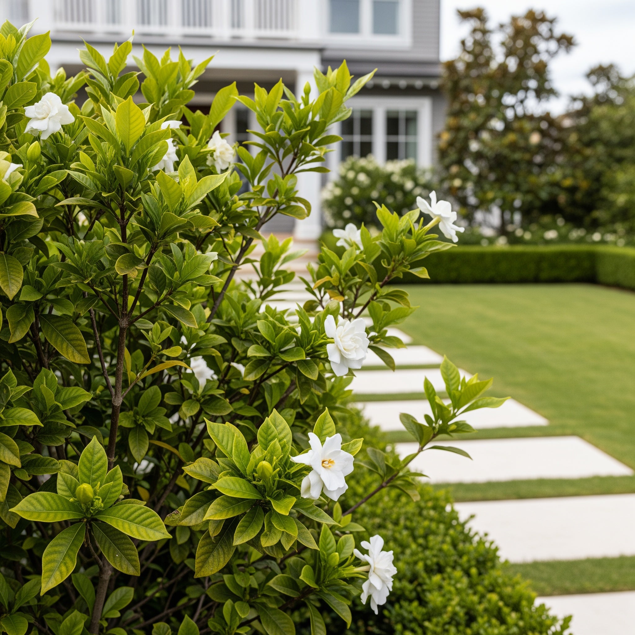Gardenia Buttons Shrub - Gardenia jasminoides 'Buttons'