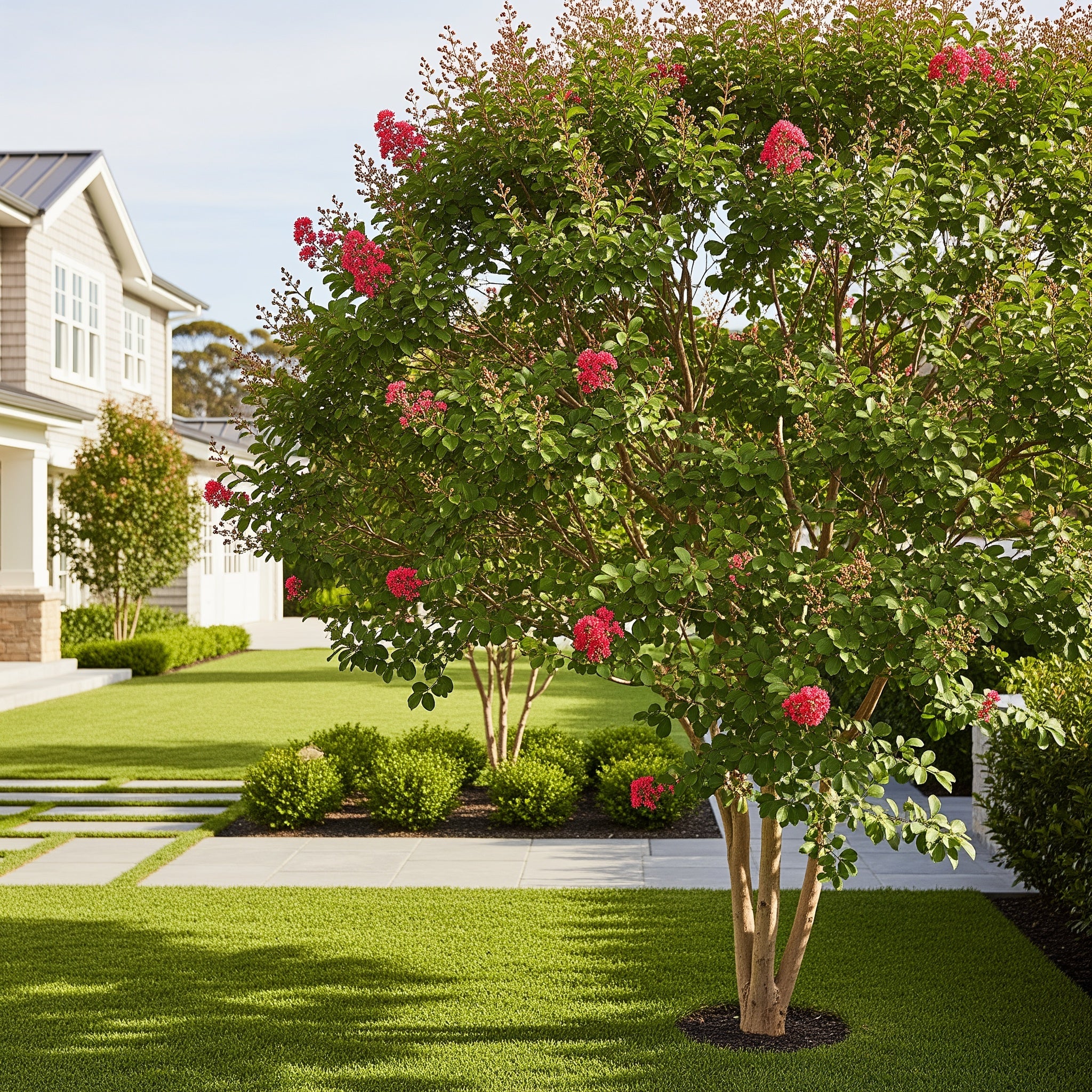 Garnet King? Emerald Empire? Crape Myrtle Tree - Lagerstroemia